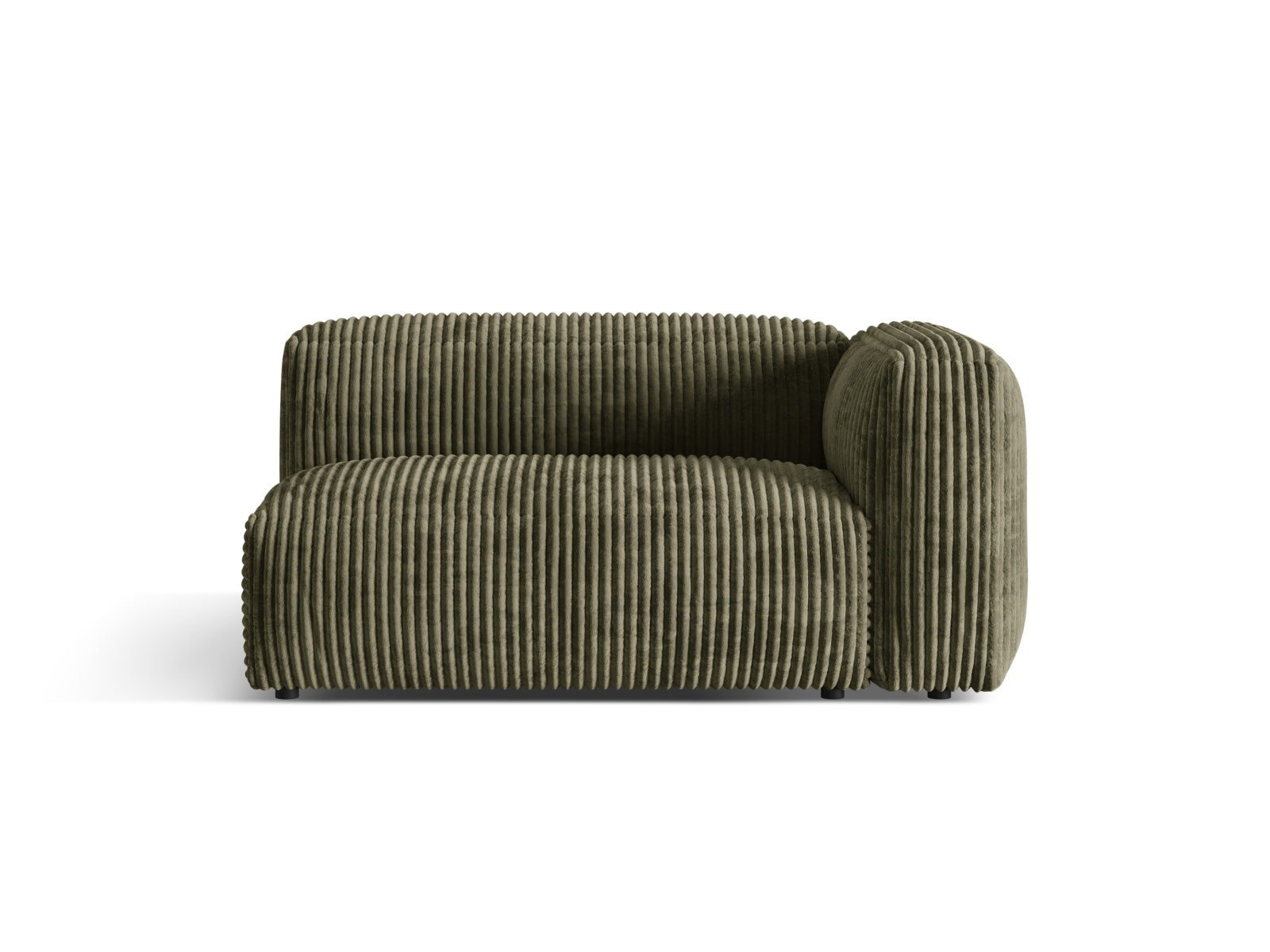 Martina Modul rechts 1 Sitzer in Moss Green präsentiert im Onlineshop von KAQTU Design AG. Modulares Sofa ist von Micadoni