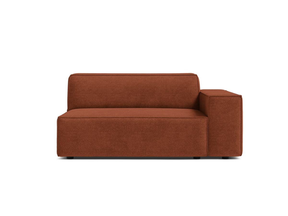 1-Sitzer Modul Rechts Jodie in Brick-Liberty präsentiert im Onlineshop von KAQTU Design AG. Modulares Sofa ist von Micadoni