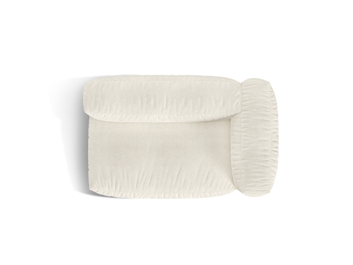 Doppelsitz-Sofa rechts Martina in Ivory-Monet präsentiert im Onlineshop von KAQTU Design AG. Modulares Sofa ist von Micadoni