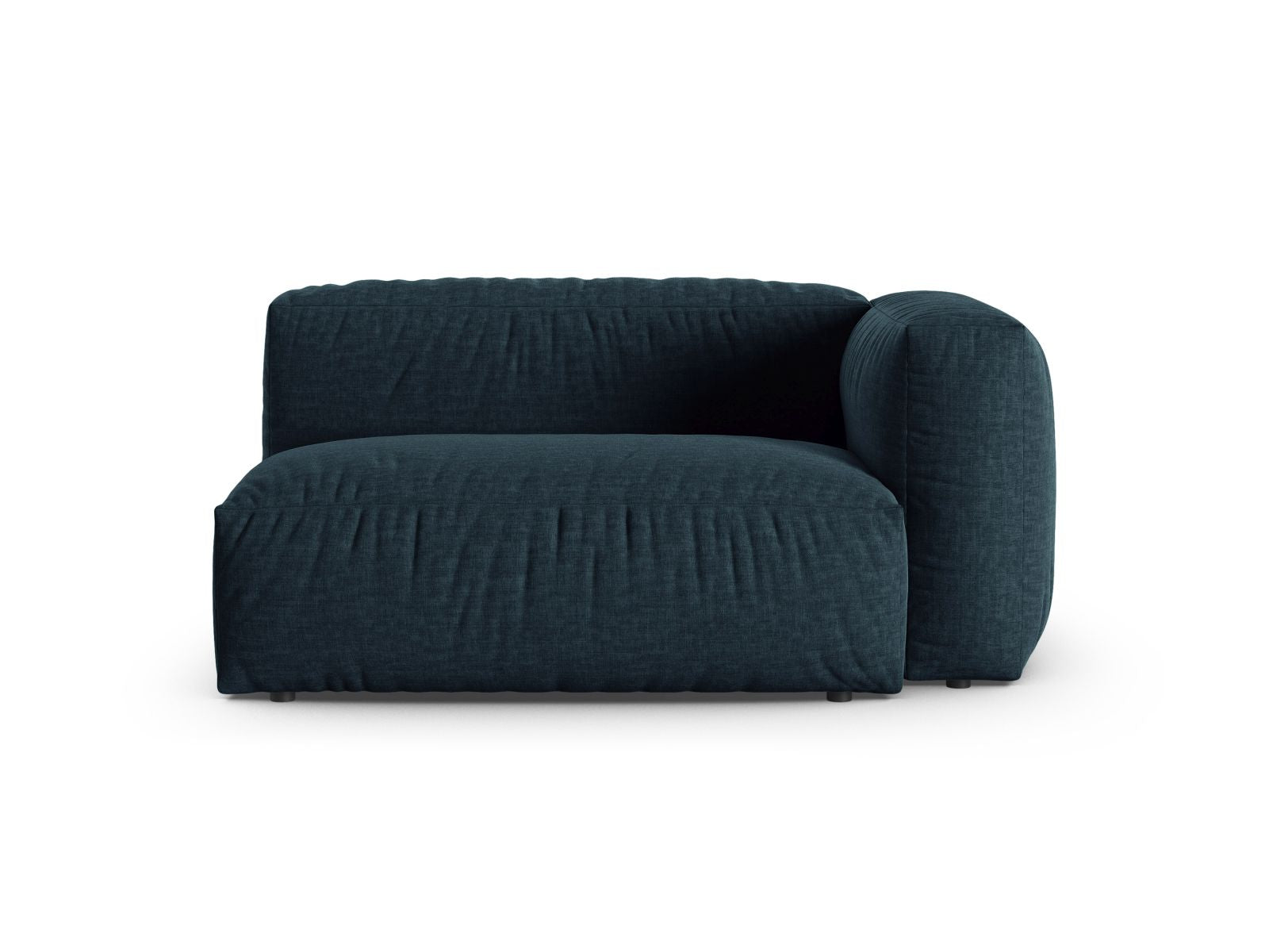 Doppelsitz-Sofa rechts XL Martina in Blue Jeans-Boston präsentiert im Onlineshop von KAQTU Design AG. Modulares Sofa ist von Micadoni