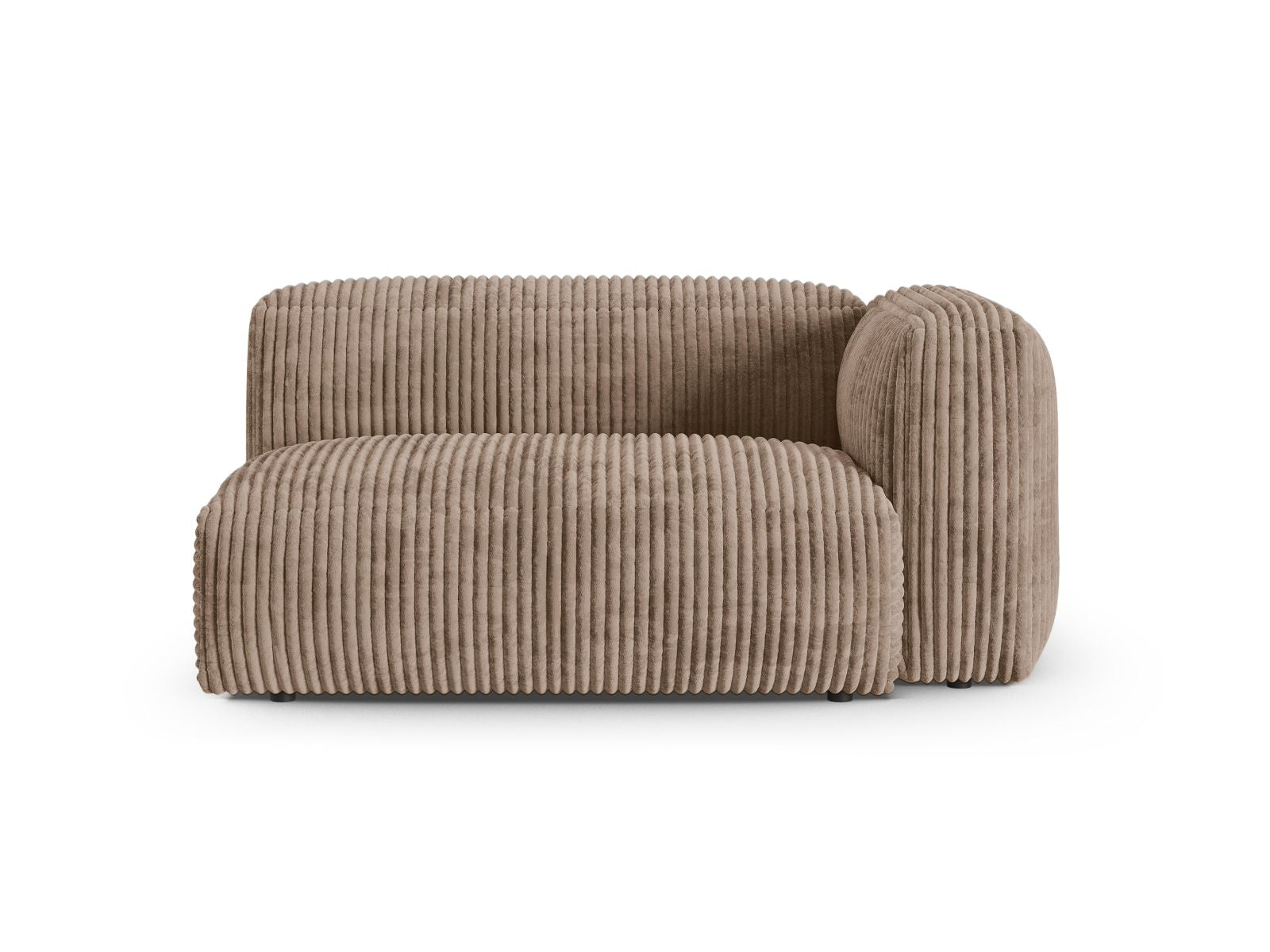 Doppelsitz-Sofa rechts XL Martina in Acorn-Tilia präsentiert im Onlineshop von KAQTU Design AG. Modulares Sofa ist von Micadoni
