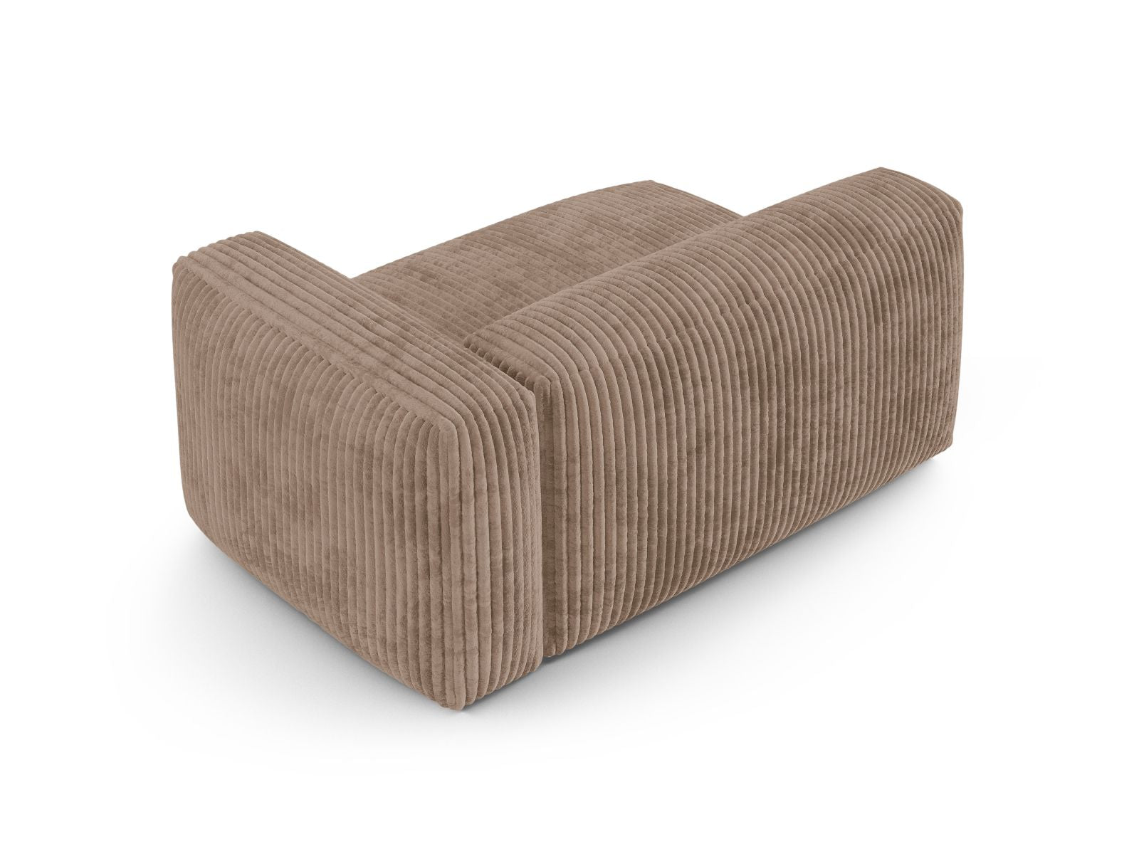 Elegantes XL Doppelsitz-Sofa Martina in Acorn-Tilia, ideal für stilvolle Wohnräume. Modulares Design für individuelle Anpassung.