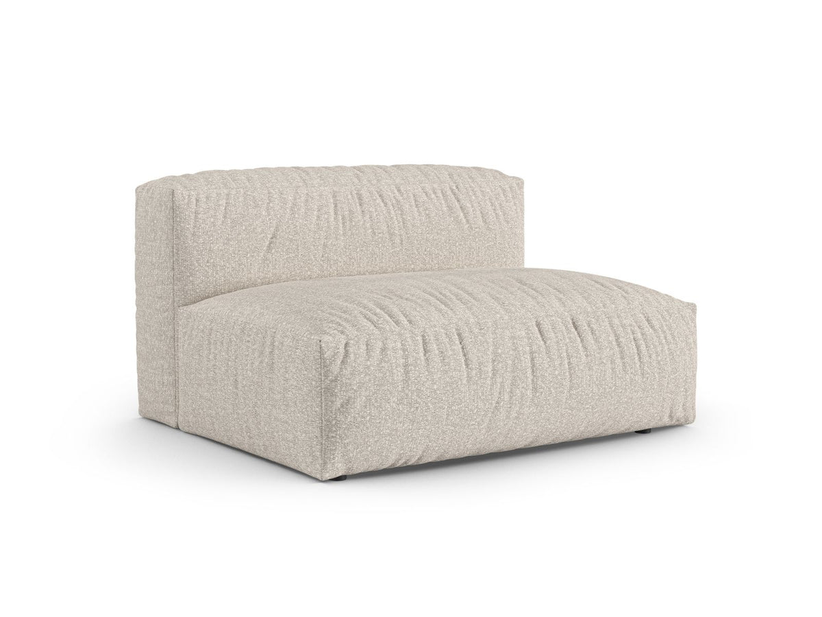 Doppelsitz-Sofa rechts XL Martina in Beige-Monet präsentiert im Onlineshop von KAQTU Design AG. Modulares Sofa ist von Micadoni