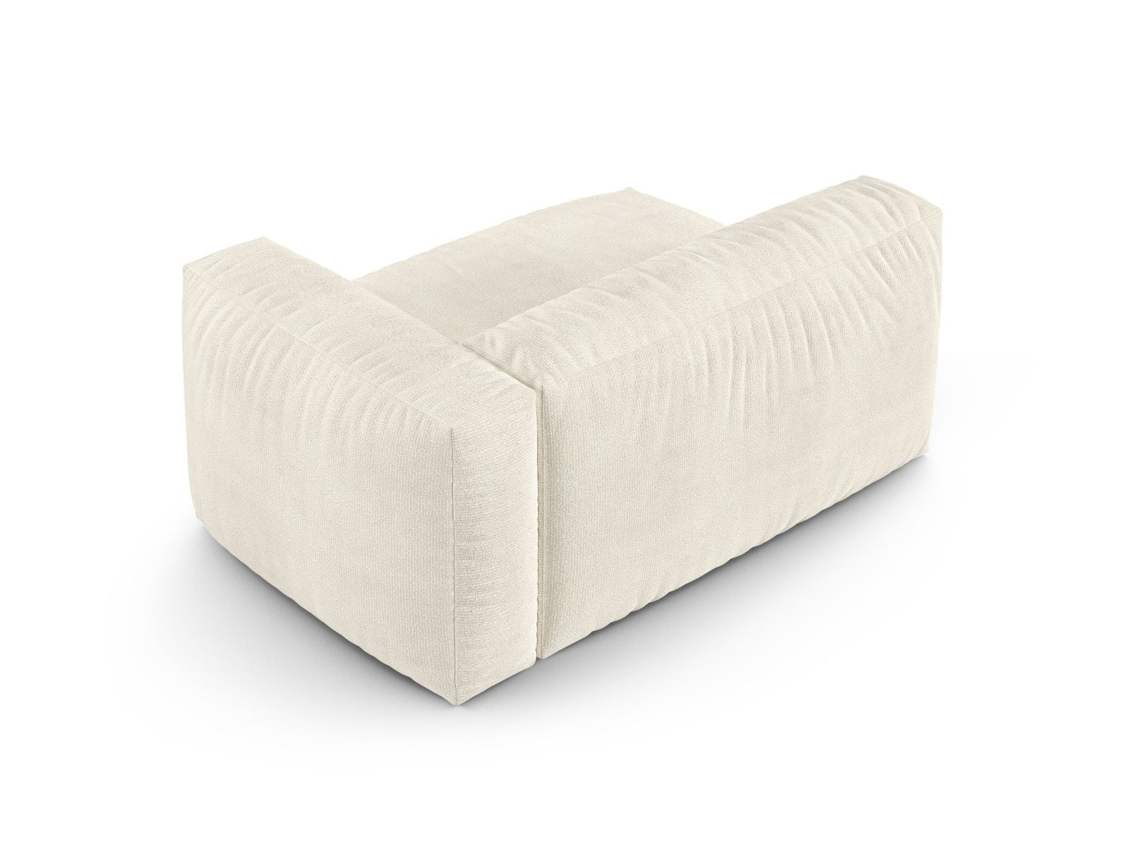 Elegantes XL Doppelsitz-Sofa Martina in Ivory-Monet, ideal für stilvolle Wohnräume. Modulares Design von Micadoni für individuelle Anpassung.