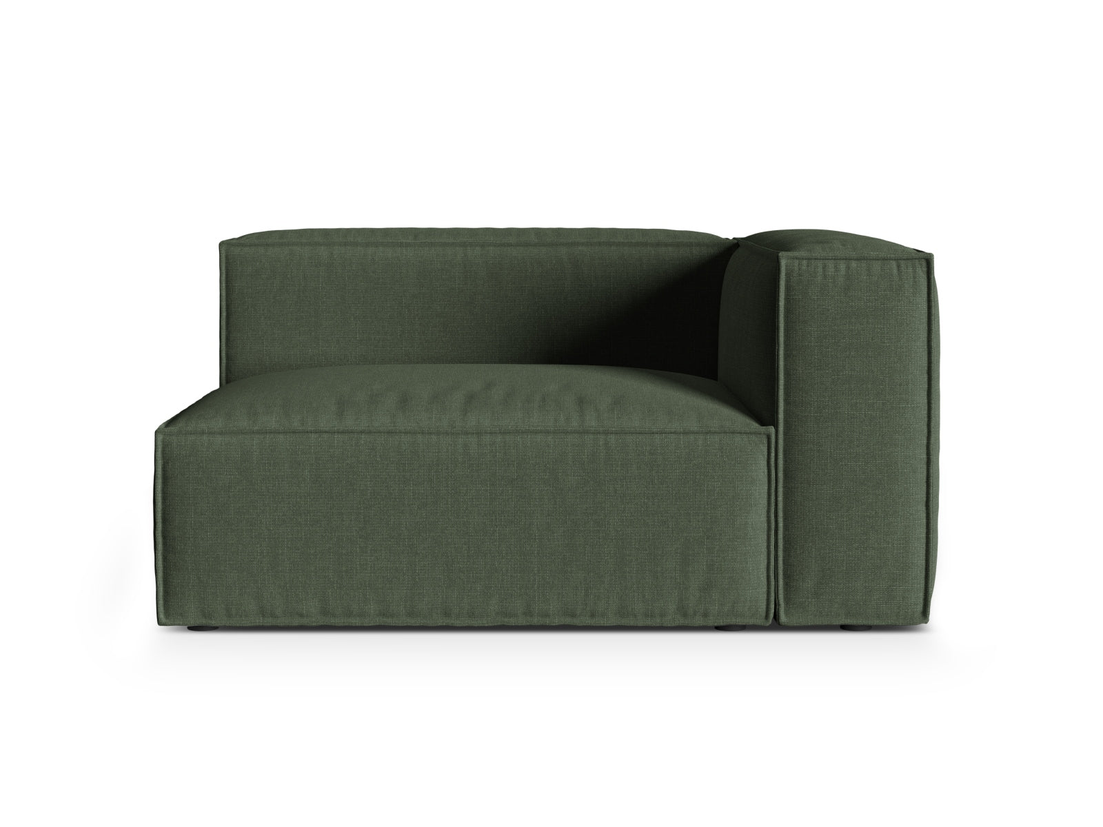 2-Sitzer Modular Sofa rechts Nuria in Moss Green-Liberty präsentiert im Onlineshop von KAQTU Design AG. 2er Sofa ist von Micadoni