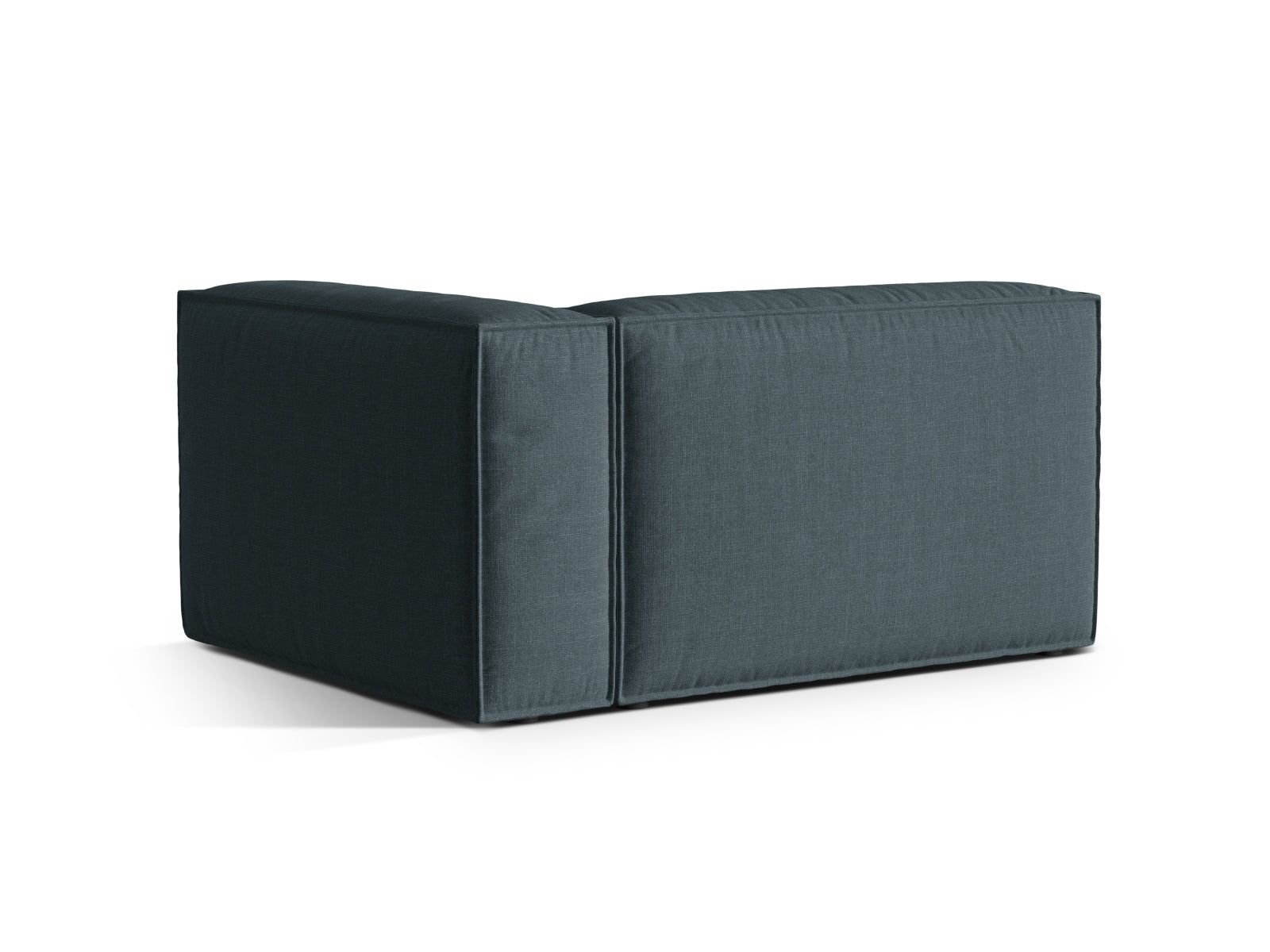 Elegantes 2-Sitzer Sofa Nuria in tiefem Petrol, ideal für moderne Wohnräume und stilvolle Akzente in Ihrem Zuhause.