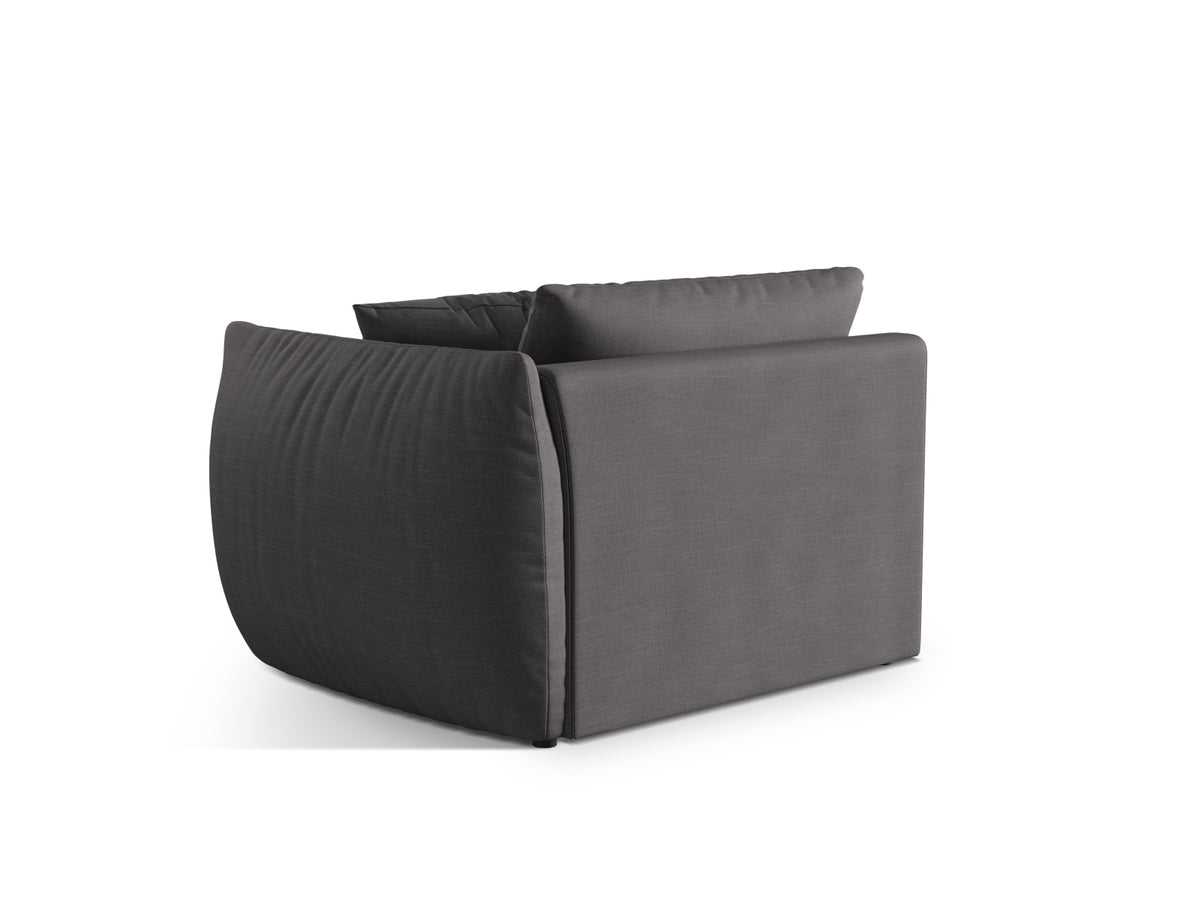 Chris Modul rechts 1 Sitzer in Sand-LINS präsentiert im Onlineshop von KAQTU Design AG. Modulares Sofa ist von Micadoni
