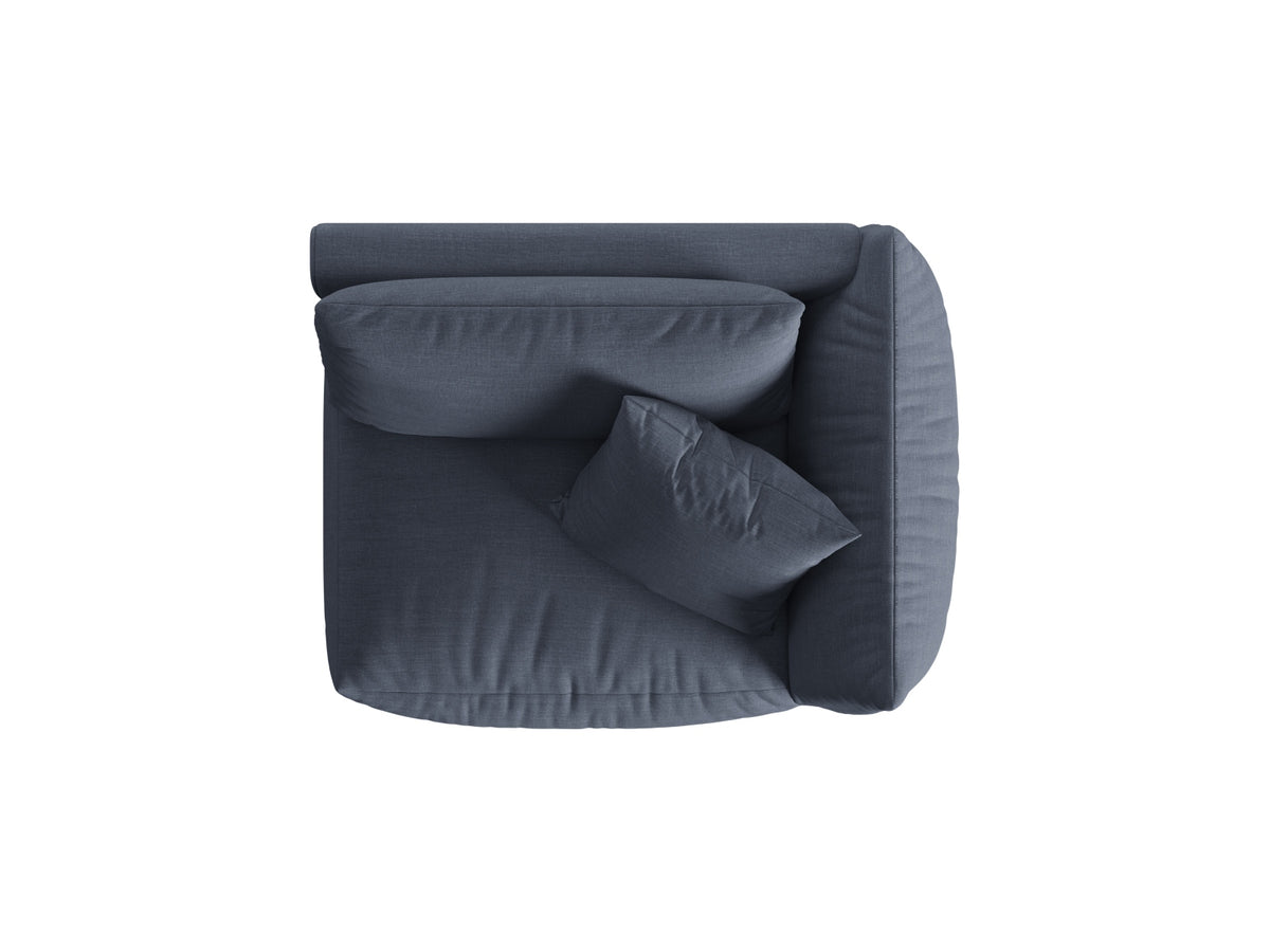 Chris Modul rechts 1 Sitzer in Light Green-LINS präsentiert im Onlineshop von KAQTU Design AG. Modulares Sofa ist von Micadoni