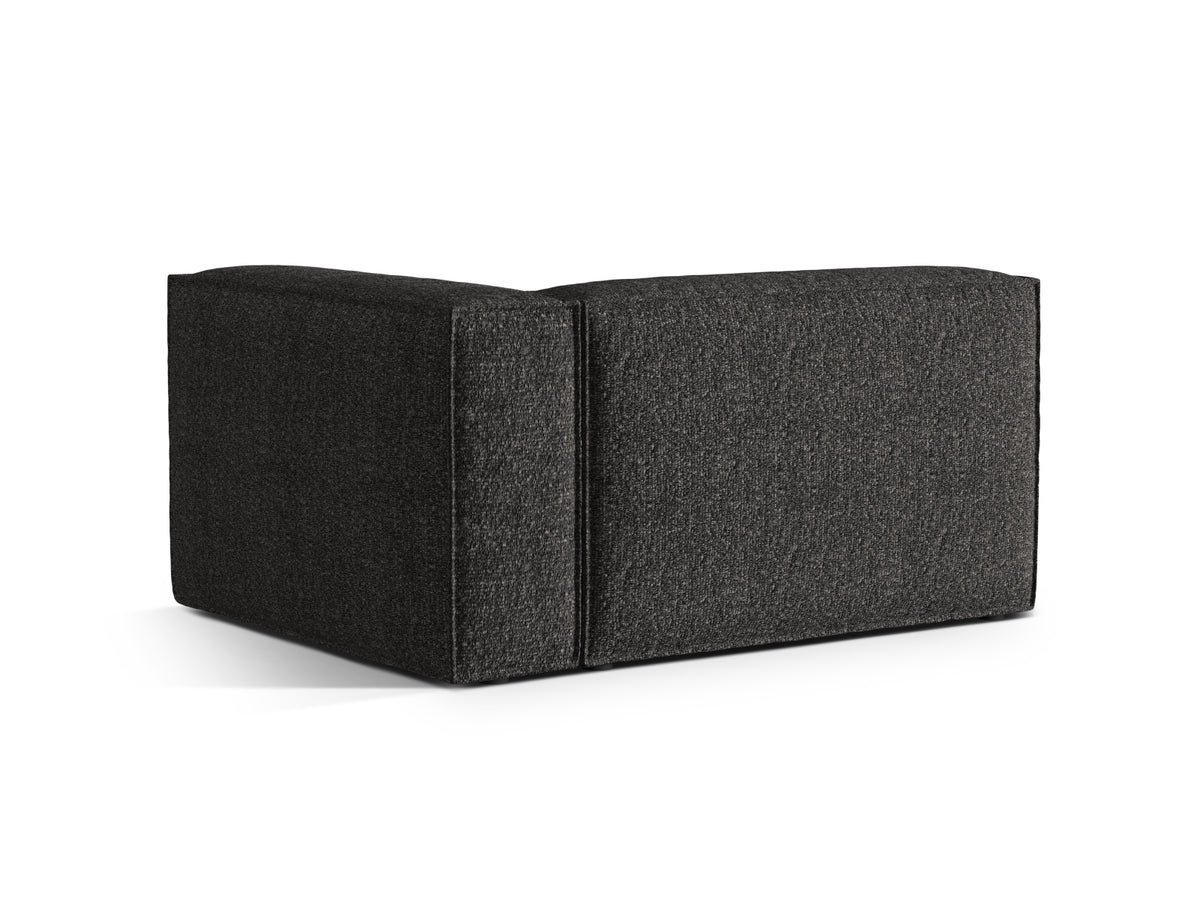 Nuria Boucle rechts Modular Sofa 2 Sitzer in Anthracite-Monet präsentiert im Onlineshop von KAQTU Design AG. Modulares Sofa ist von Micadoni