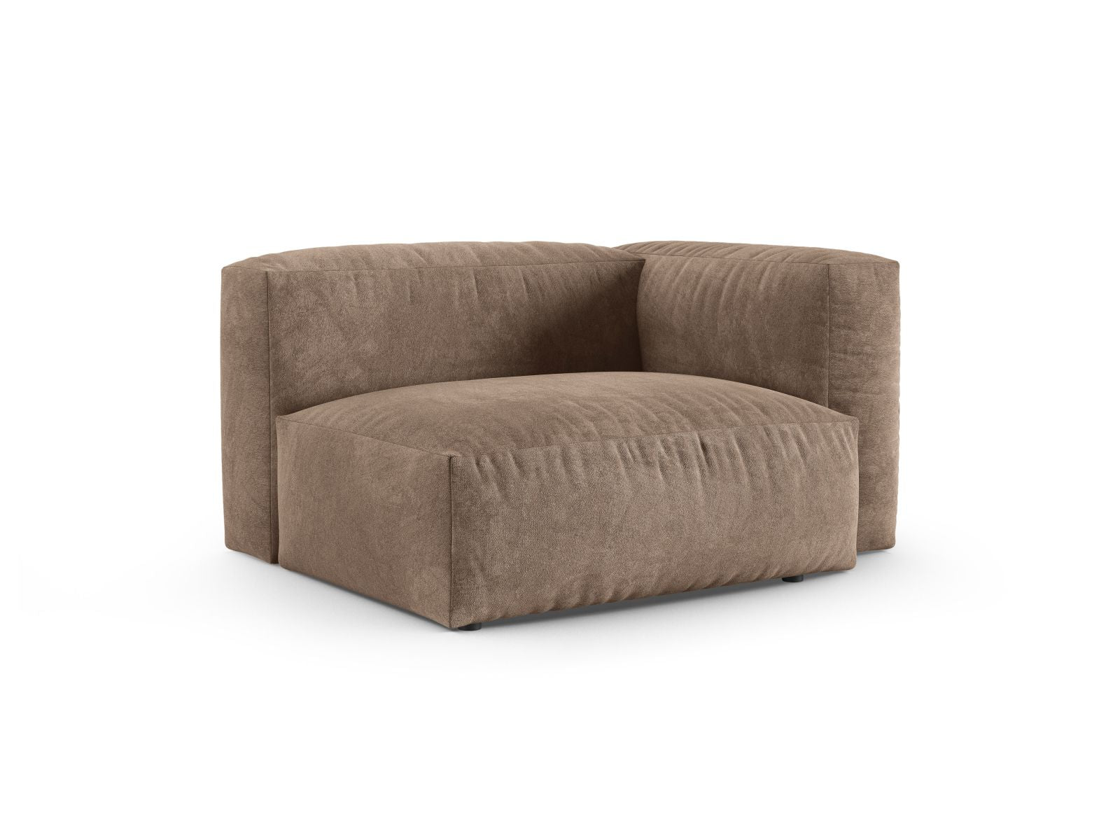 Elegantes 1-Sitzer Sofa Martina Wide XL in Dark Beige-Vogue, ideal für moderne Wohnräume, präsentiert von Micadoni.