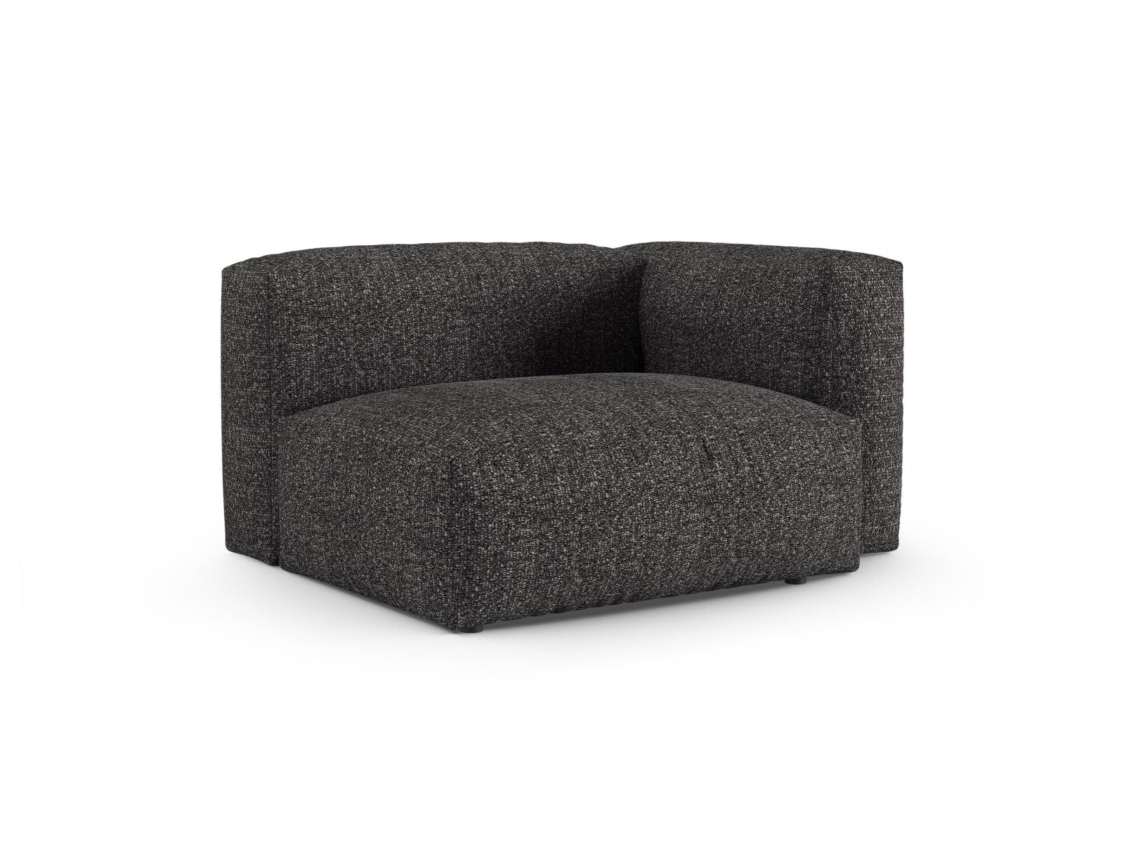 Elegantes 1-Sitzer Sofa Martina Wide XL in Anthrazit, ideal für moderne Wohnräume. Teil der modularen Sofa-Kollektion von Micadoni.