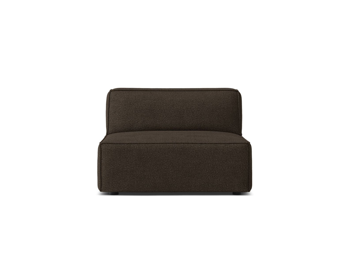 1-Sitzer Modul Armless Jodie in Brown-Baloo präsentiert im Onlineshop von KAQTU Design AG. Modulares Sofa ist von Micadoni