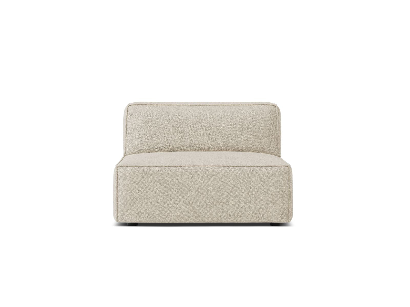 1-Sitzer Modul Armless Jodie in Beige-Baloo präsentiert im Onlineshop von KAQTU Design AG. Modulares Sofa ist von Micadoni