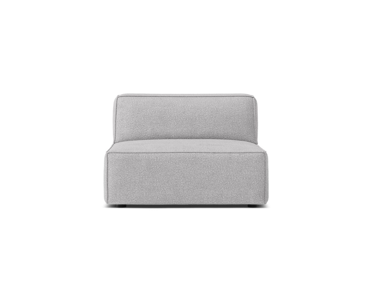 1-Sitzer Modul Armless Jodie in Light Grey-Baloo präsentiert im Onlineshop von KAQTU Design AG. Modulares Sofa ist von Micadoni