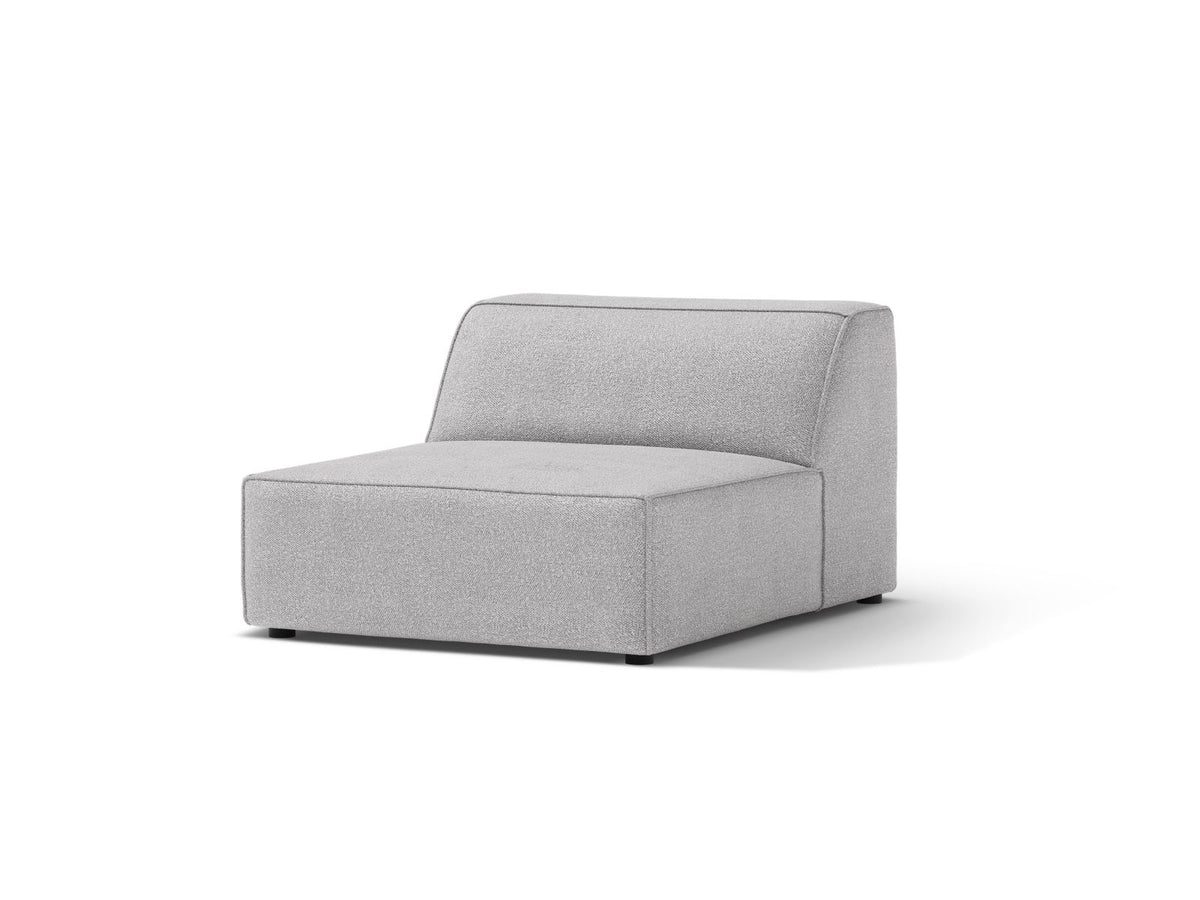 1-Sitzer Modul Armless Jodie in Light Grey-Baloo präsentiert im Onlineshop von KAQTU Design AG. Modulares Sofa ist von Micadoni