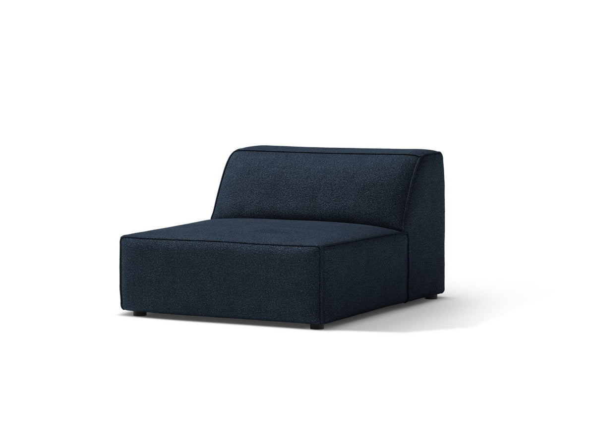 1-Sitzer Modul Armless Jodie in Dark Blue-Baloo präsentiert im Onlineshop von KAQTU Design AG. Modulares Sofa ist von Micadoni