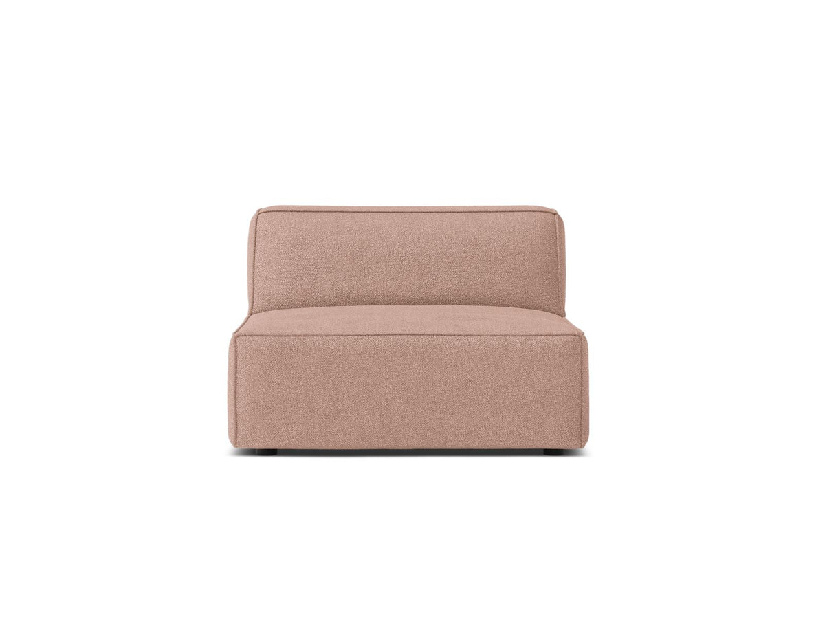 1-Sitzer Modul Armless Jodie in Powder Pink-Baloo präsentiert im Onlineshop von KAQTU Design AG. Modulares Sofa ist von Micadoni