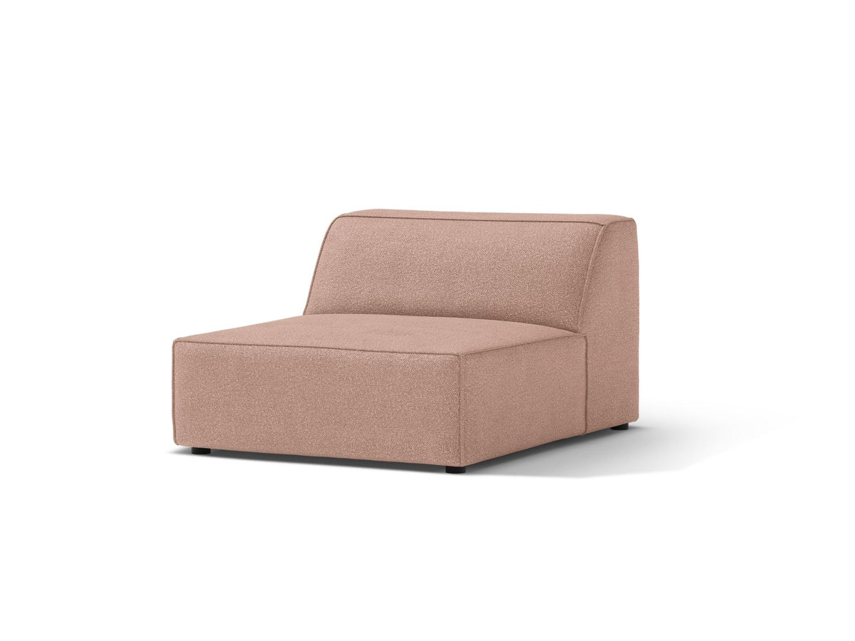 1-Sitzer Modul Armless Jodie in Powder Pink-Baloo präsentiert im Onlineshop von KAQTU Design AG. Modulares Sofa ist von Micadoni