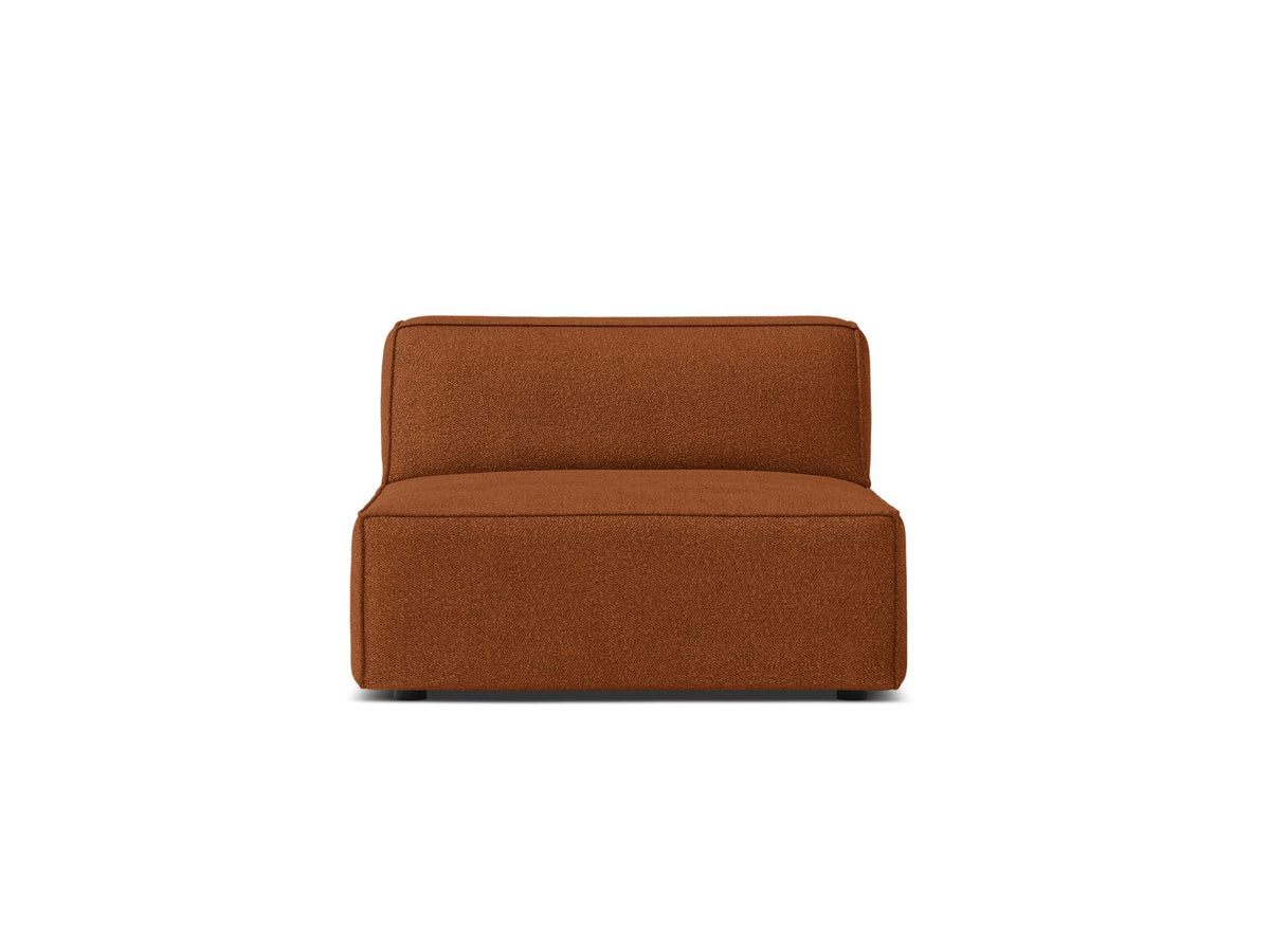 1-Sitzer Modul Armless Jodie in Terracotta-Baloo präsentiert im Onlineshop von KAQTU Design AG. Modulares Sofa ist von Micadoni