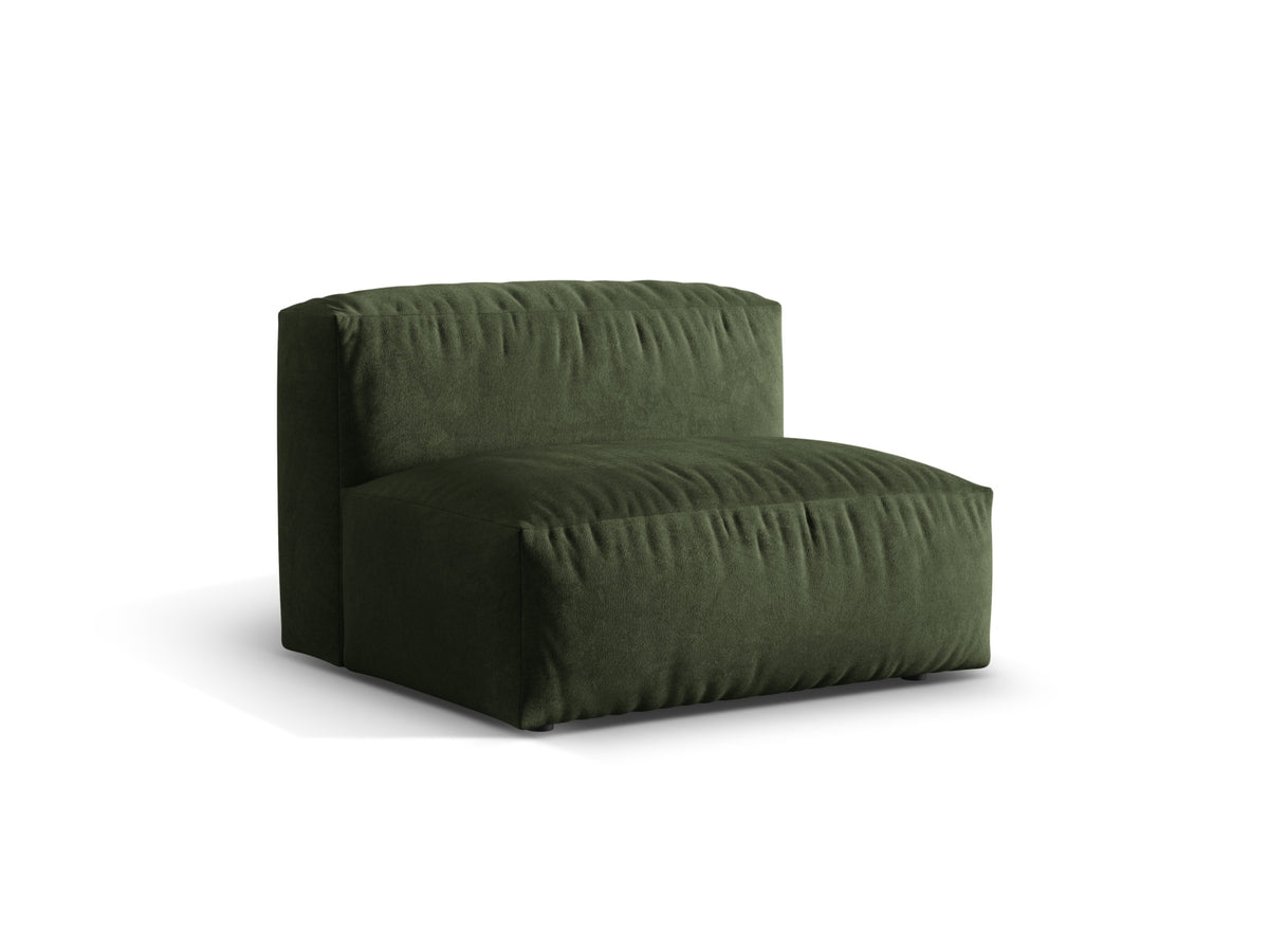 Martina Modul Armless 1 Sitzer in Green-Vogue präsentiert im Onlineshop von KAQTU Design AG. Modulares Sofa ist von Micadoni