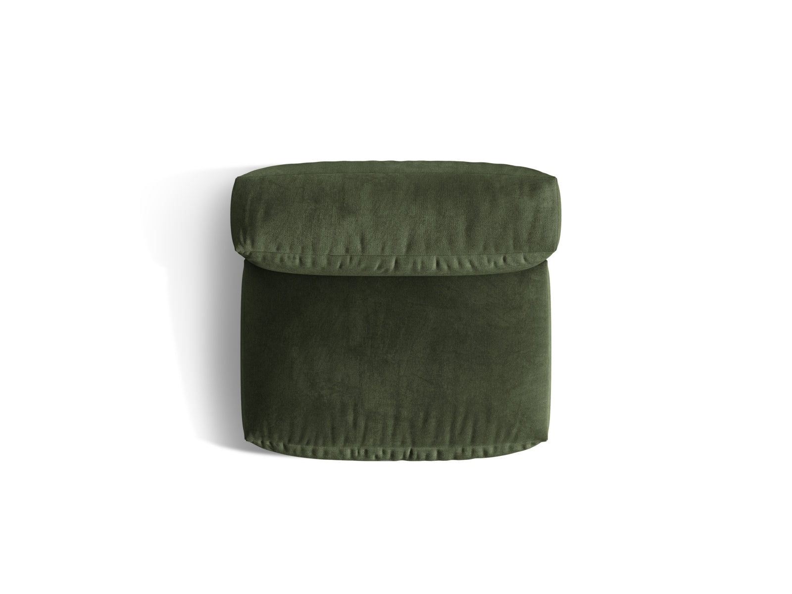 Eleganter Martina Modul Armless 1 Sitzer in stilvollem Grün, ideal für flexible Wohnkonzepte und moderne Raumgestaltungen.