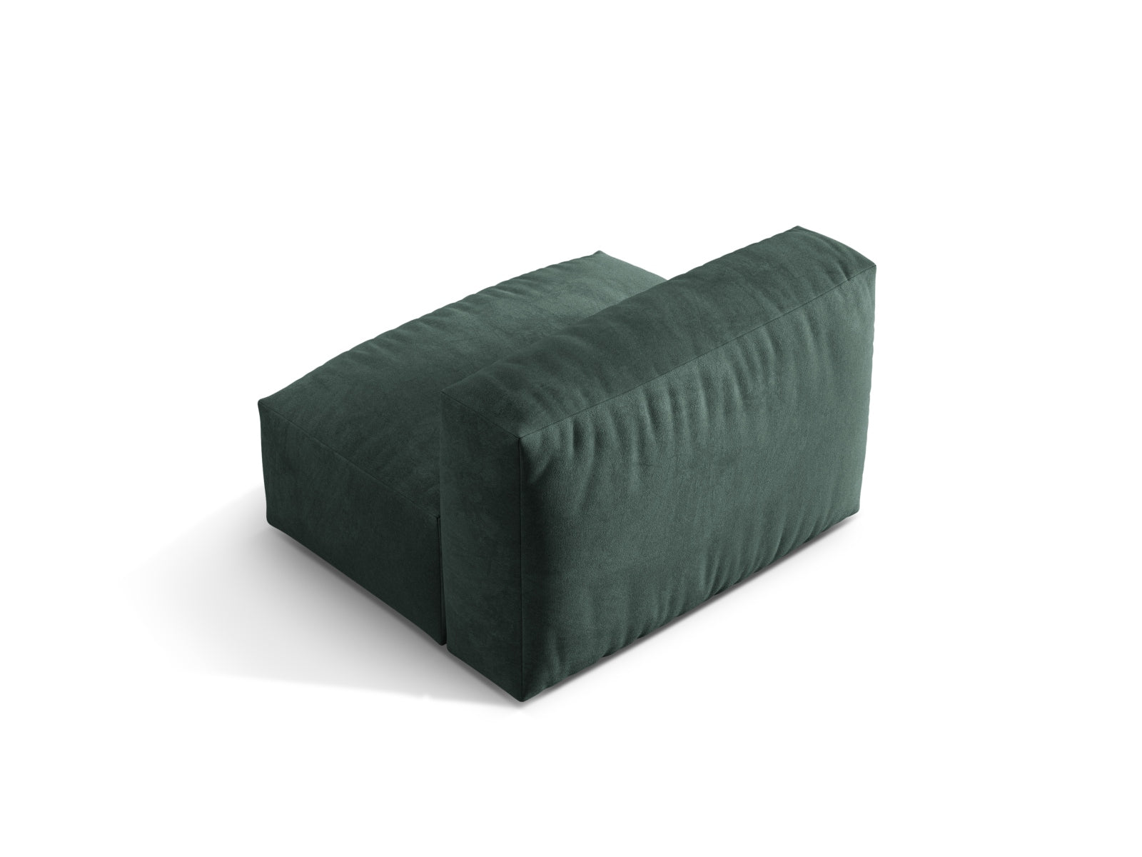 Erleben Sie den Martina Velour Modul Armless 1 Sitzer von Micadoni – perfekt für kleine Räume. Elegantes Design trifft auf höchsten Sitzkomfort!