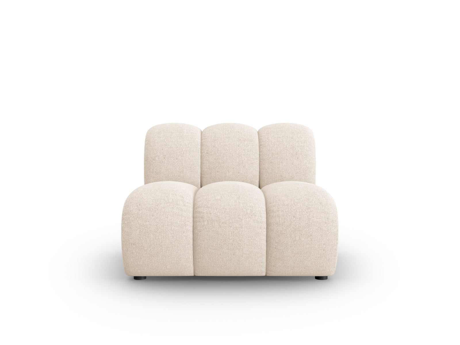 Lupine Modul Armless 1 Sitzer in Light Beige präsentiert im Onlineshop von KAQTU Design AG. Modulares Sofa ist von Micadoni