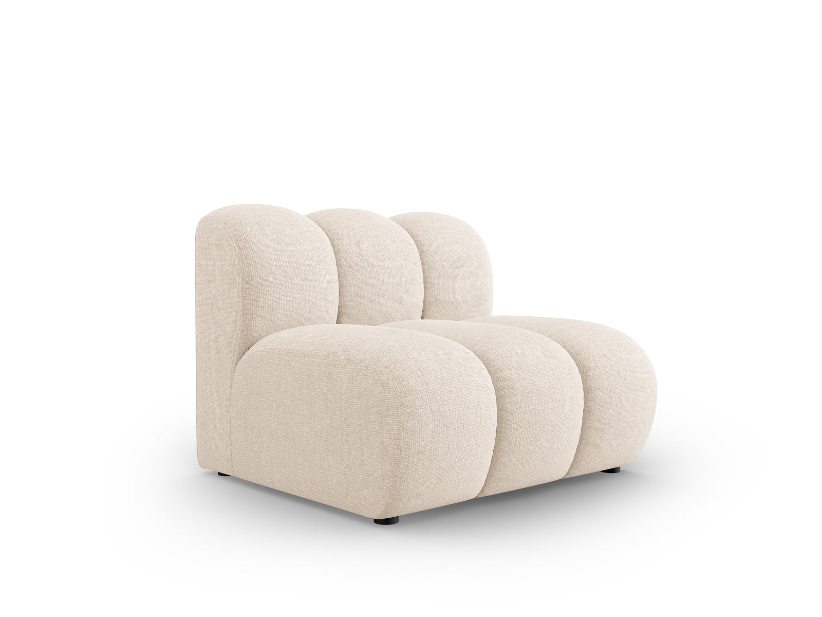 Lupine Modul Armless 1 Sitzer in Light Beige präsentiert im Onlineshop von KAQTU Design AG. Modulares Sofa ist von Micadoni