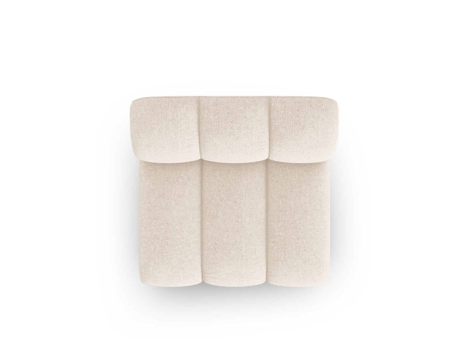 Lupine Modul Armless 1 Sitzer in Light Beige präsentiert im Onlineshop von KAQTU Design AG. Modulares Sofa ist von Micadoni