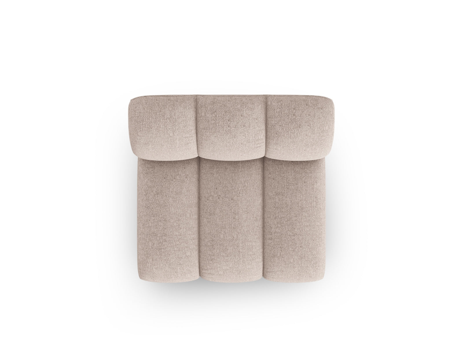 Lupine Modul Armless 1 Sitzer in Beige präsentiert im Onlineshop von KAQTU Design AG. Modulares Sofa ist von Micadoni