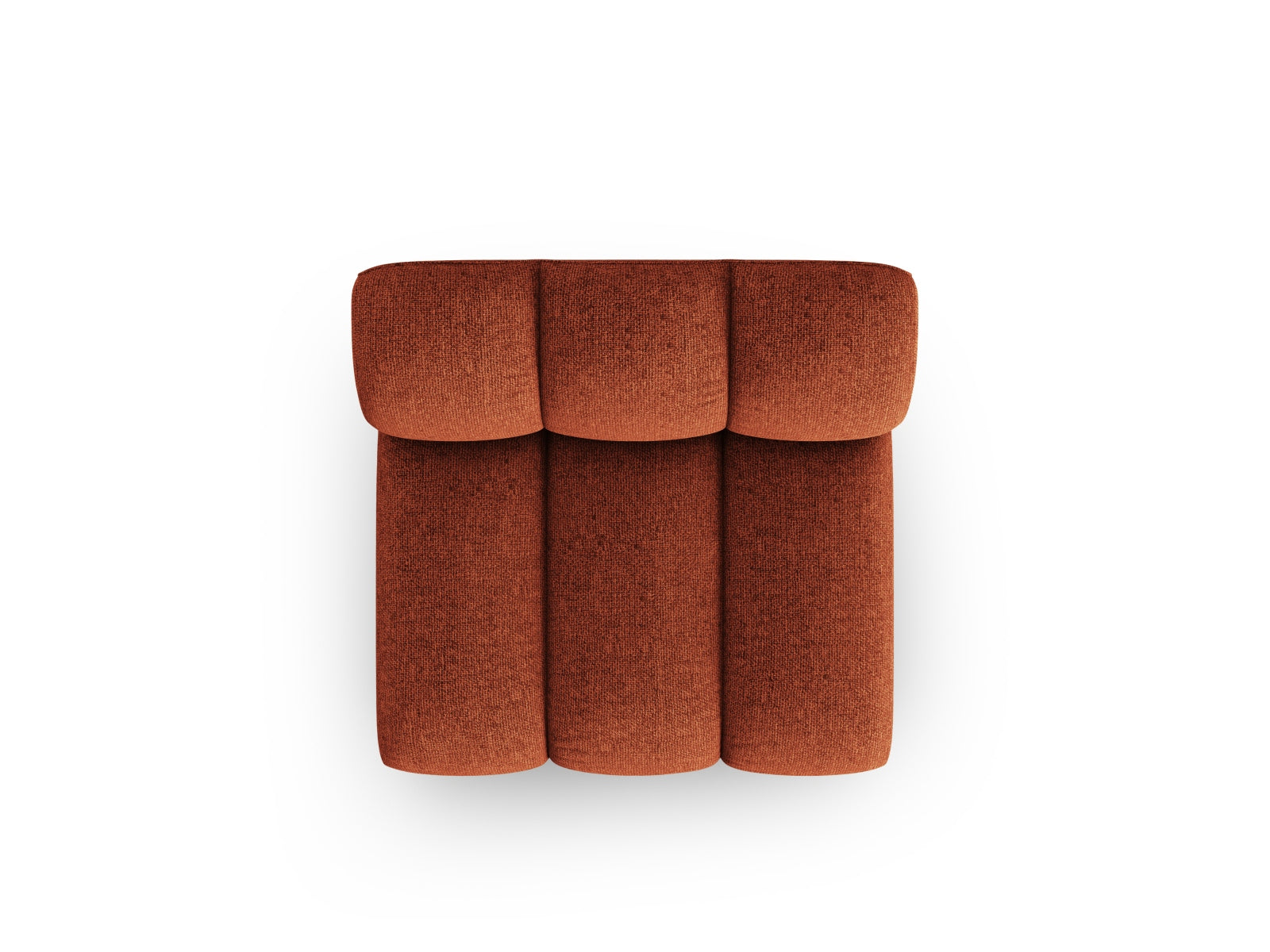 Lupine Modul Armless 1 Sitzer in Terracotta präsentiert im Onlineshop von KAQTU Design AG. Modulares Sofa ist von Micadoni