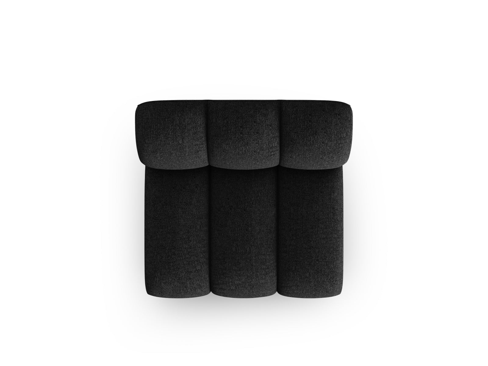 Lupine Modul Armless 1 Sitzer in Black präsentiert im Onlineshop von KAQTU Design AG. Modulares Sofa ist von Micadoni