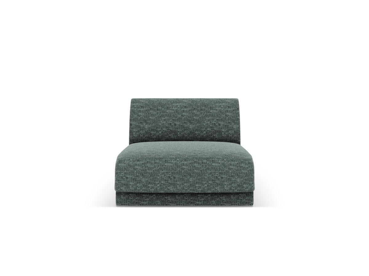 Miley Modul Armless 1 Sitzer in Petrol-Haga präsentiert im Onlineshop von KAQTU Design AG. Modulares Sofa ist von Micadoni
