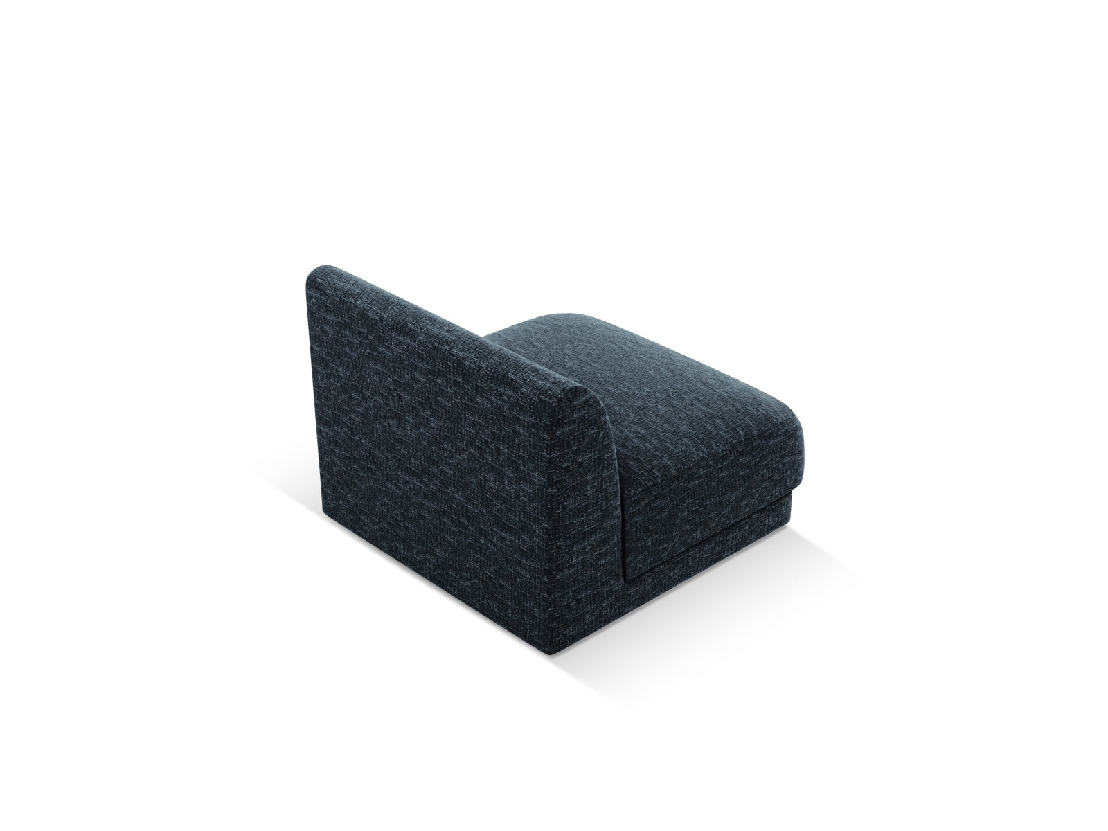 Eleganter Miley Modul Armless 1 Sitzer in Royalblau, ideal für moderne Wohnräume. Teil der vielseitigen Sofaserie von Micadoni.