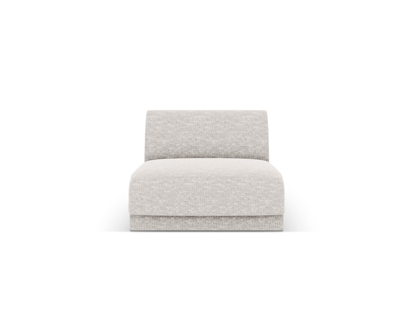 Miley Modul Armless 1 Sitzer in Light Grey präsentiert im Onlineshop von KAQTU Design AG. Modulares Sofa ist von Micadoni