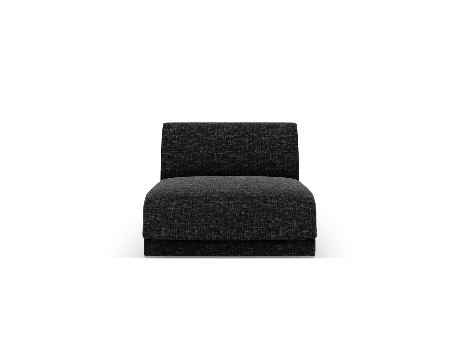 Miley Modul Armless 1 Sitzer in Black präsentiert im Onlineshop von KAQTU Design AG. Modulares Sofa ist von Micadoni