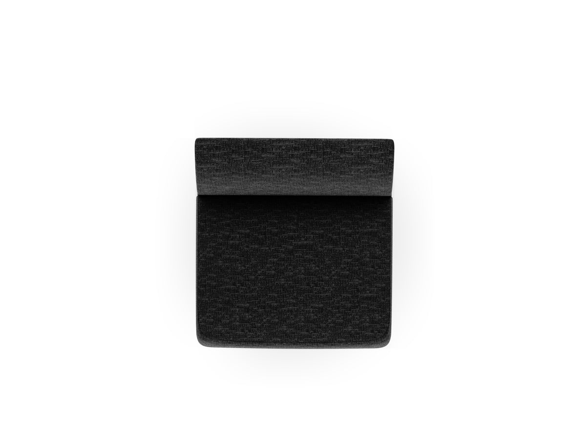 Miley Modul Armless 1 Sitzer in Black-Haga präsentiert im Onlineshop von KAQTU Design AG. Modulares Sofa ist von Micadoni