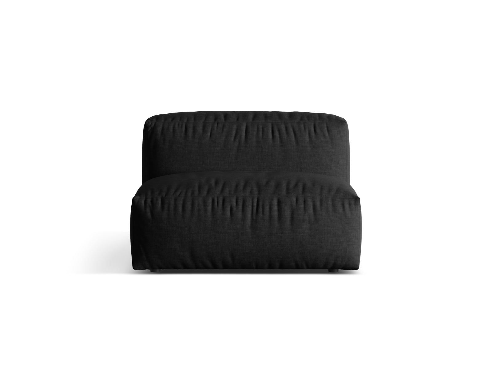 Martina Modul Armless 1 Sitzer in Black präsentiert im Onlineshop von KAQTU Design AG. Modulares Sofa ist von Micadoni