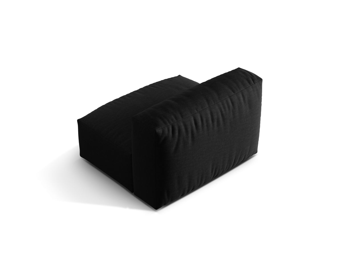 Martina Modul Armless 1 Sitzer in Black-Boston präsentiert im Onlineshop von KAQTU Design AG. Modulares Sofa ist von Micadoni