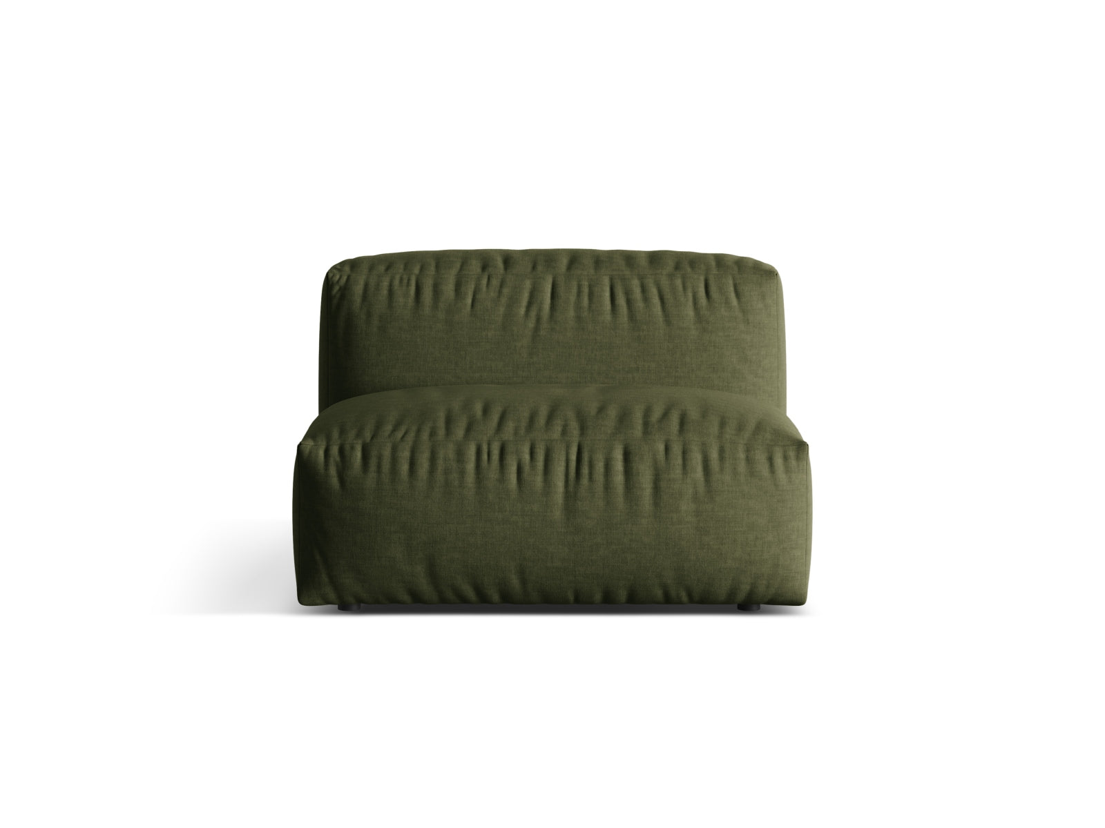 Martina Modul Armless 1 Sitzer in Green präsentiert im Onlineshop von KAQTU Design AG. Modulares Sofa ist von Micadoni