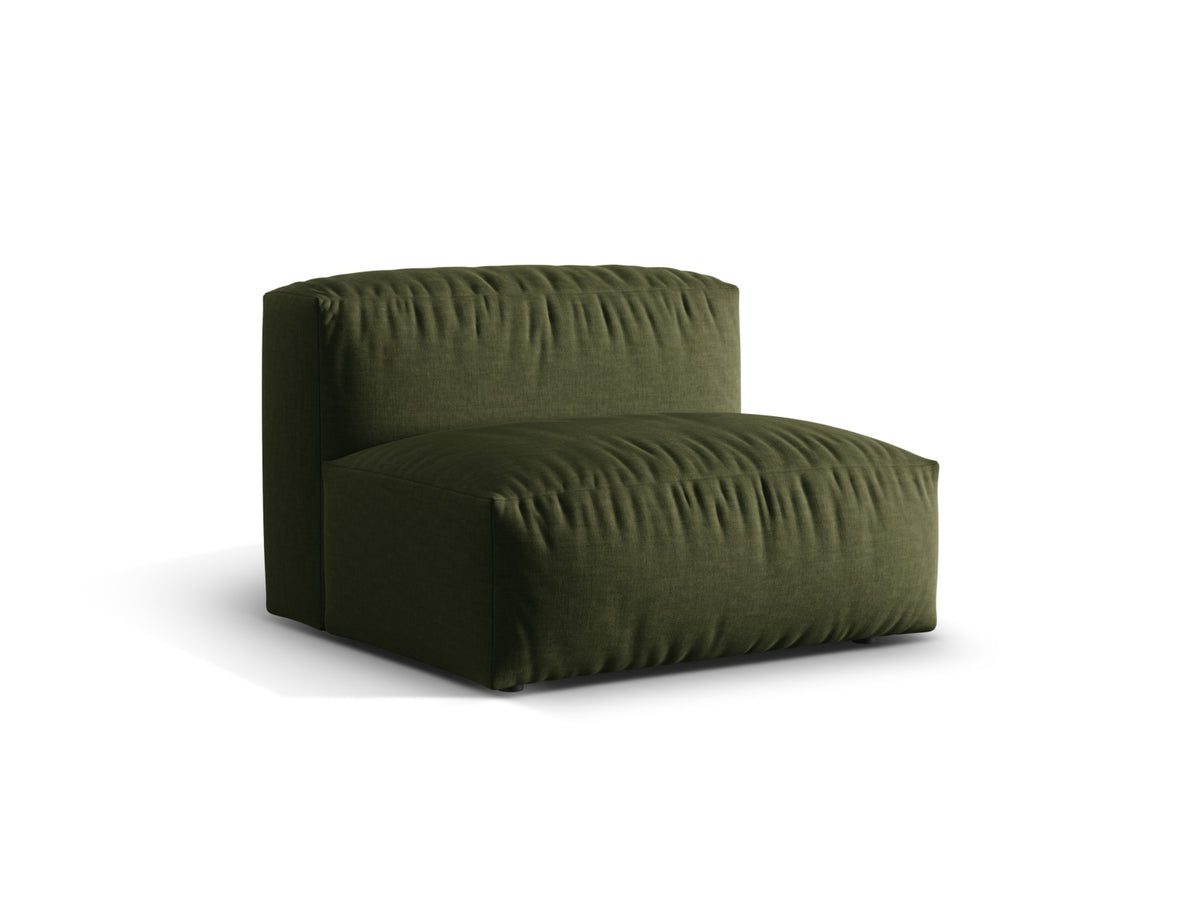 Martina Modul Armless 1 Sitzer in Green-Boston präsentiert im Onlineshop von KAQTU Design AG. Modulares Sofa ist von Micadoni