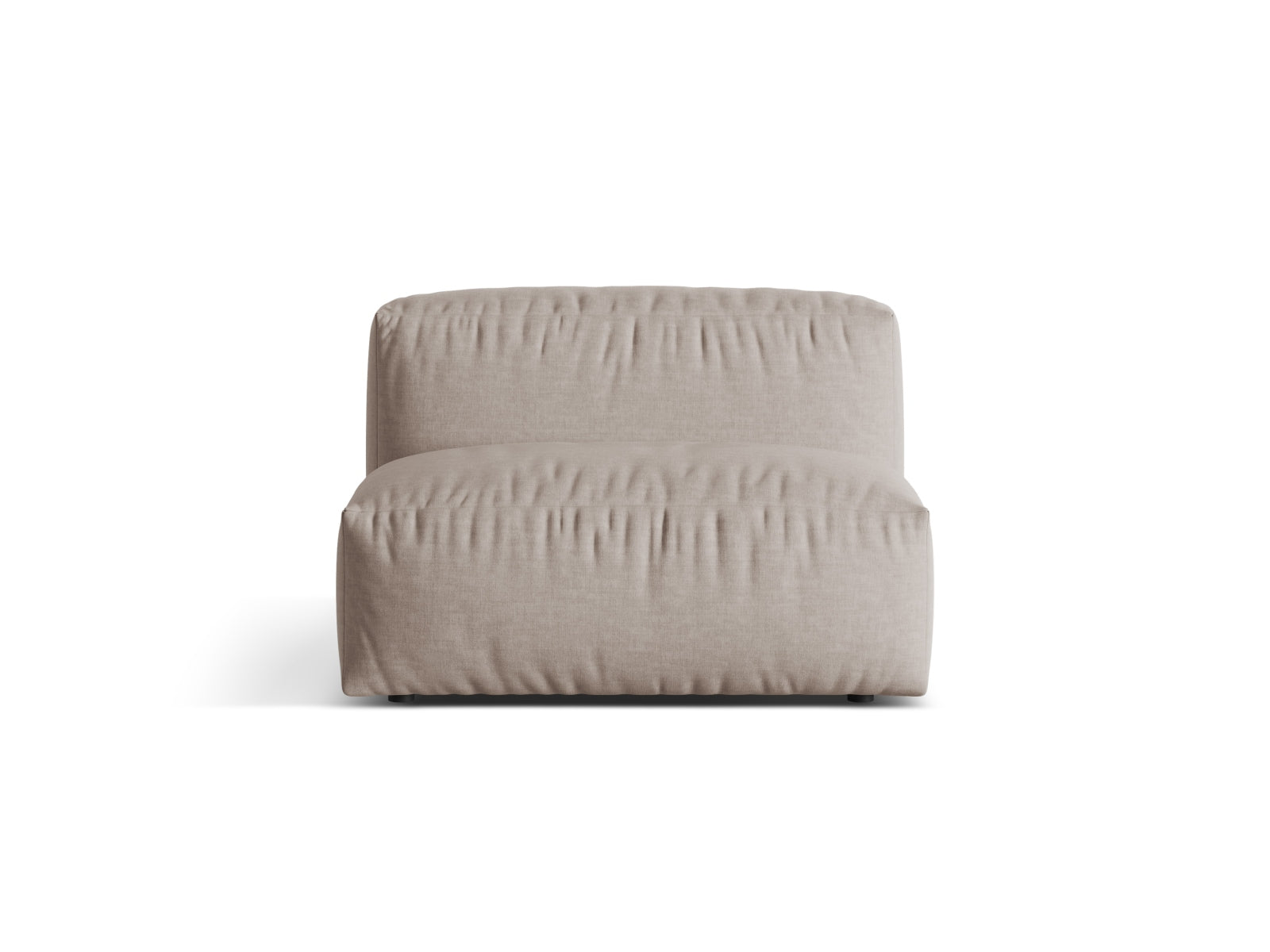Martina Modul Armless 1 Sitzer in Dark Beige-Boston präsentiert im Onlineshop von KAQTU Design AG. Modulares Sofa ist von Micadoni