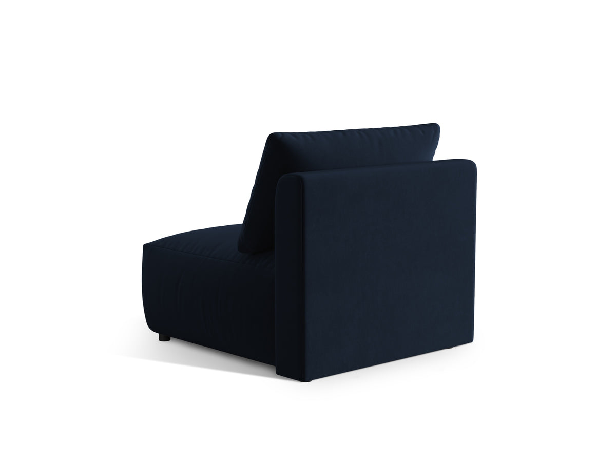 Chris Velour Modul Armless 1 Sitzer in Royal Blue-Casino präsentiert im Onlineshop von KAQTU Design AG. Modulares Sofa ist von Micadoni