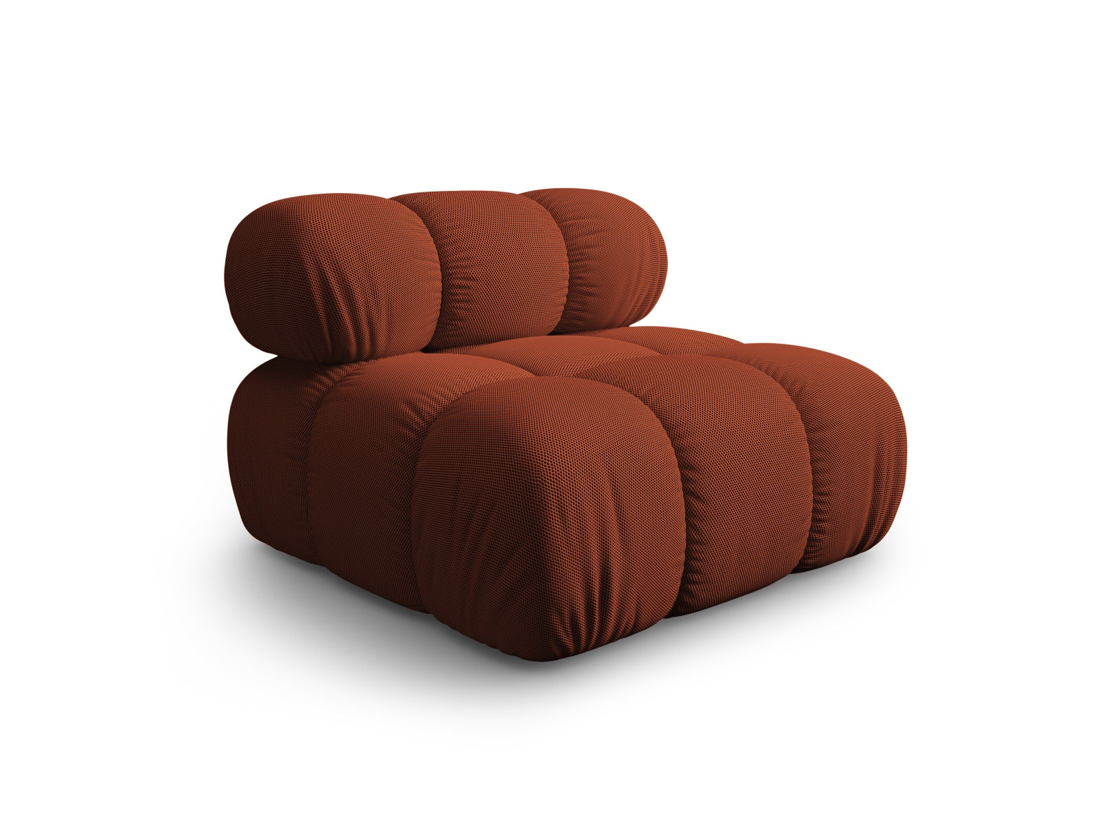 Eleganter Bellis Modul Armless 1 Sitzer in Brick-Sonic, ideal für individuelle Sofa-Kombinationen im modernen Wohnraum.