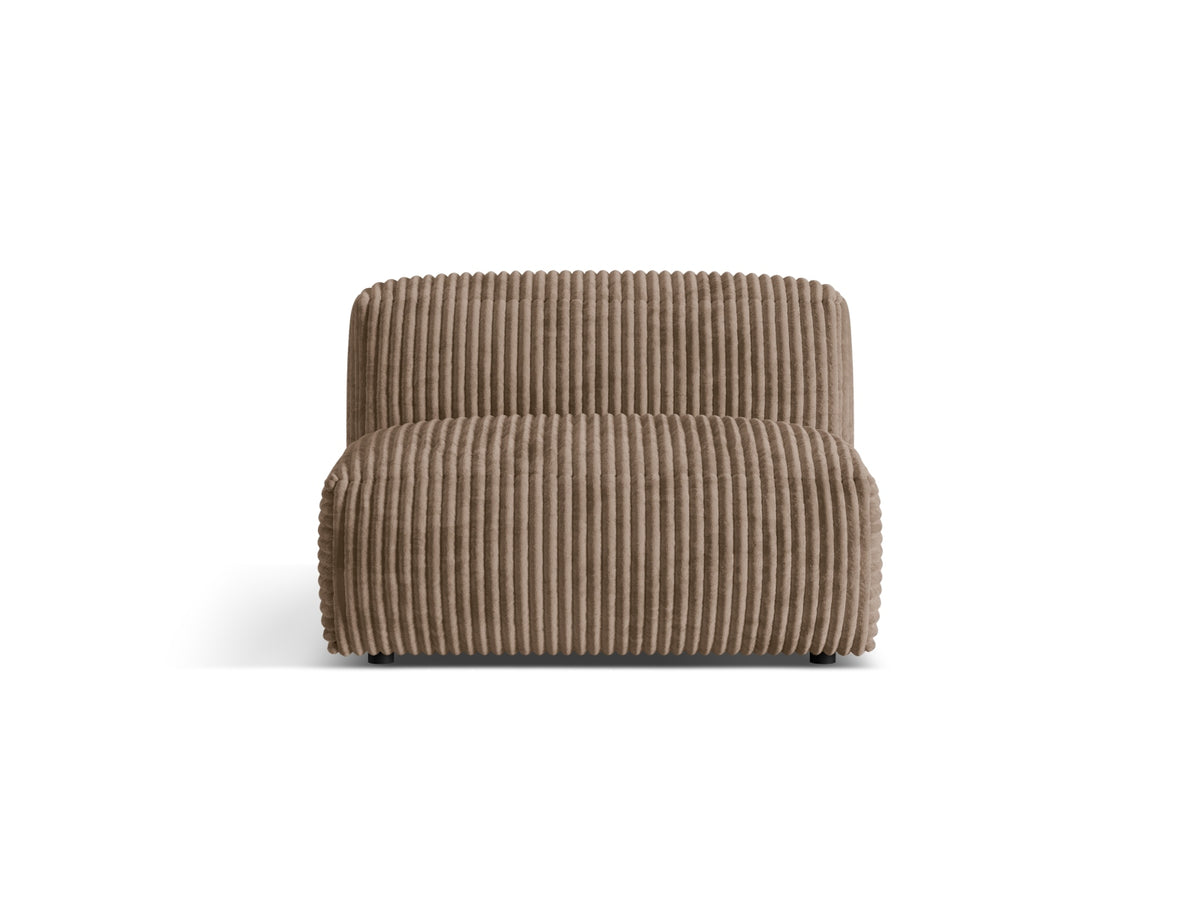Martina Modul Armless 1 Sitzer in Acorn-Tilia präsentiert im Onlineshop von KAQTU Design AG. Modulares Sofa ist von Micadoni