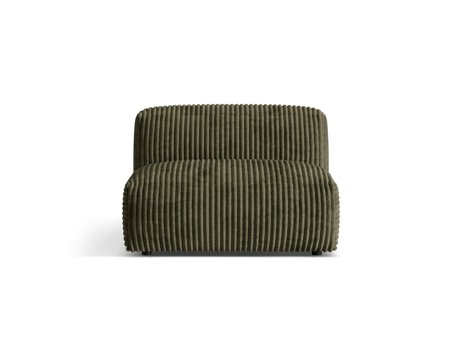 Martina Modul Armless 1 Sitzer in Moss Green präsentiert im Onlineshop von KAQTU Design AG. Modulares Sofa ist von Micadoni