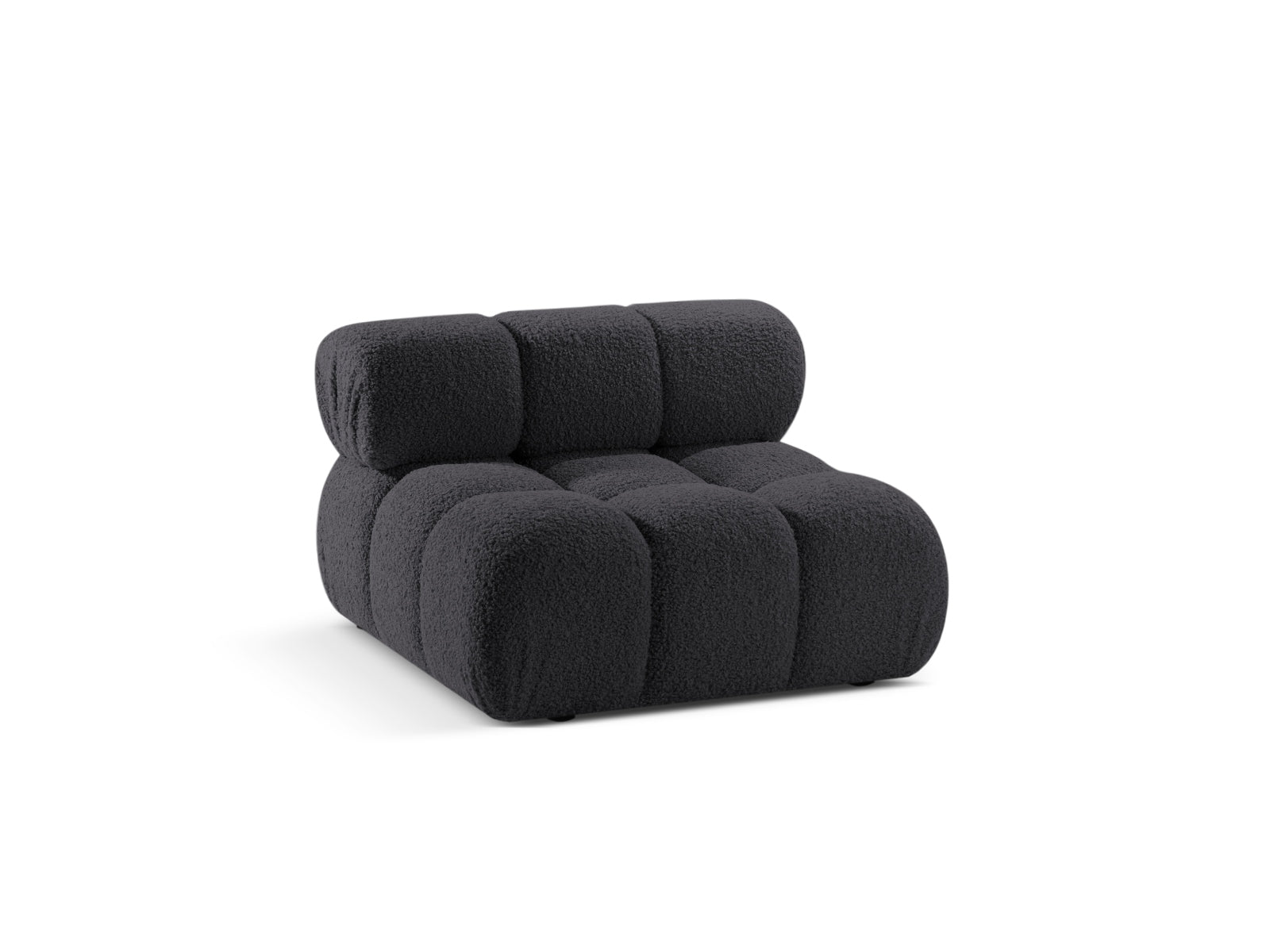 Bellis Modul Armless 1 Sitzer in Graphite-Rolf präsentiert im Onlineshop von KAQTU Design AG. Modulares Sofa ist von Micadoni