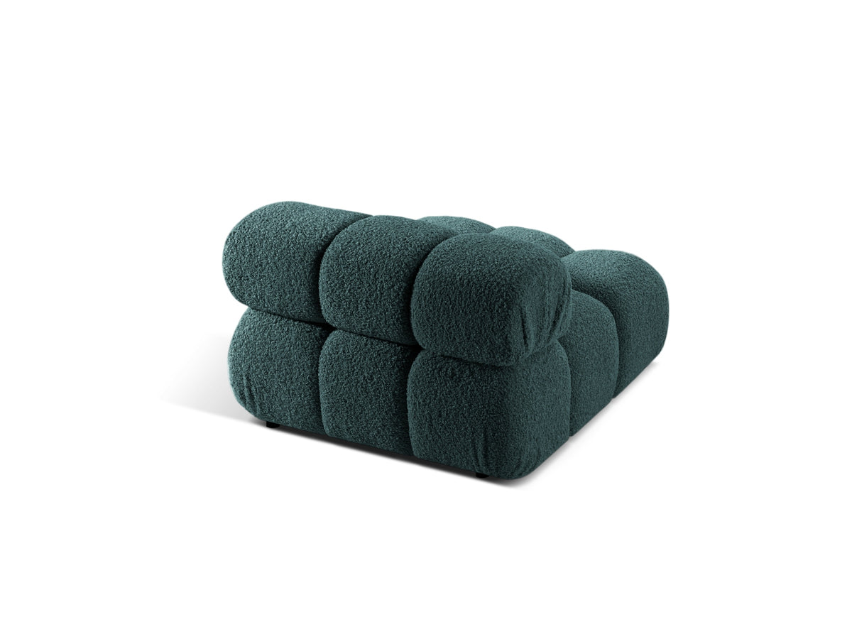Bellis Modul Armless 1 Sitzer in Petrol-Rolf präsentiert im Onlineshop von KAQTU Design AG. Modulares Sofa ist von Micadoni