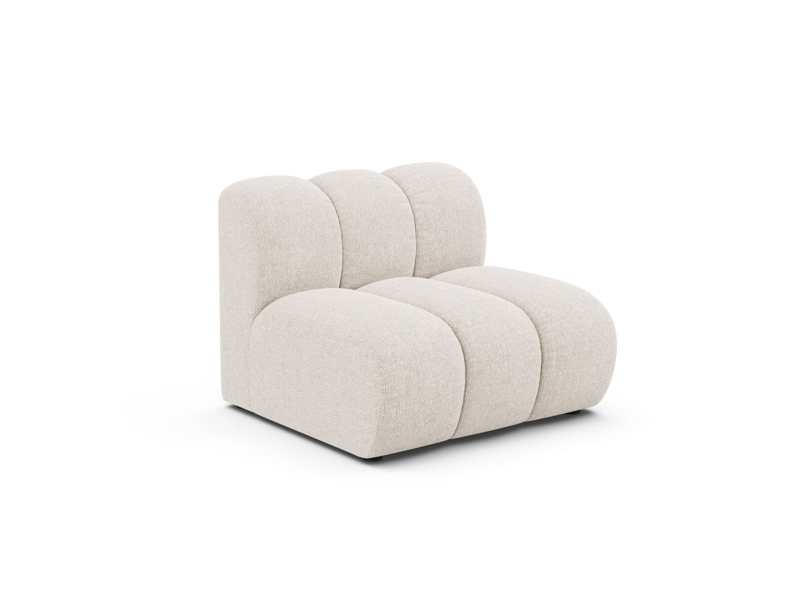 Lupine Modul Armless 1 Sitzer in Light Beige präsentiert im Onlineshop von KAQTU Design AG. Modulares Sofa ist von Micadoni