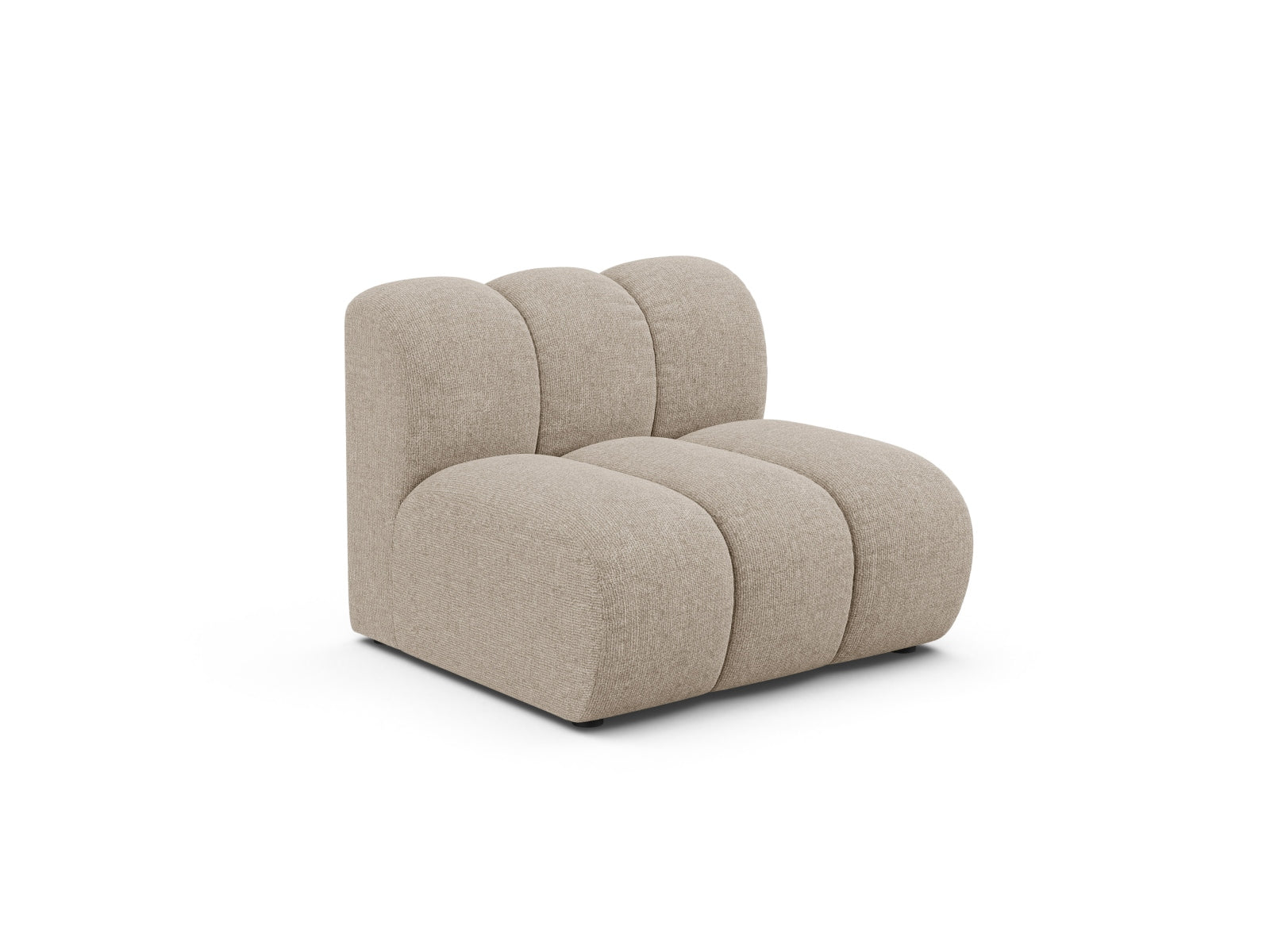 Lupine Modul Armless 1 Sitzer in Dark Beige präsentiert im Onlineshop von KAQTU Design AG. Modulares Sofa ist von Micadoni